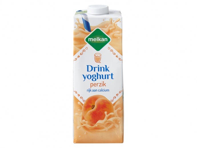 Yoghurtdrink perzik