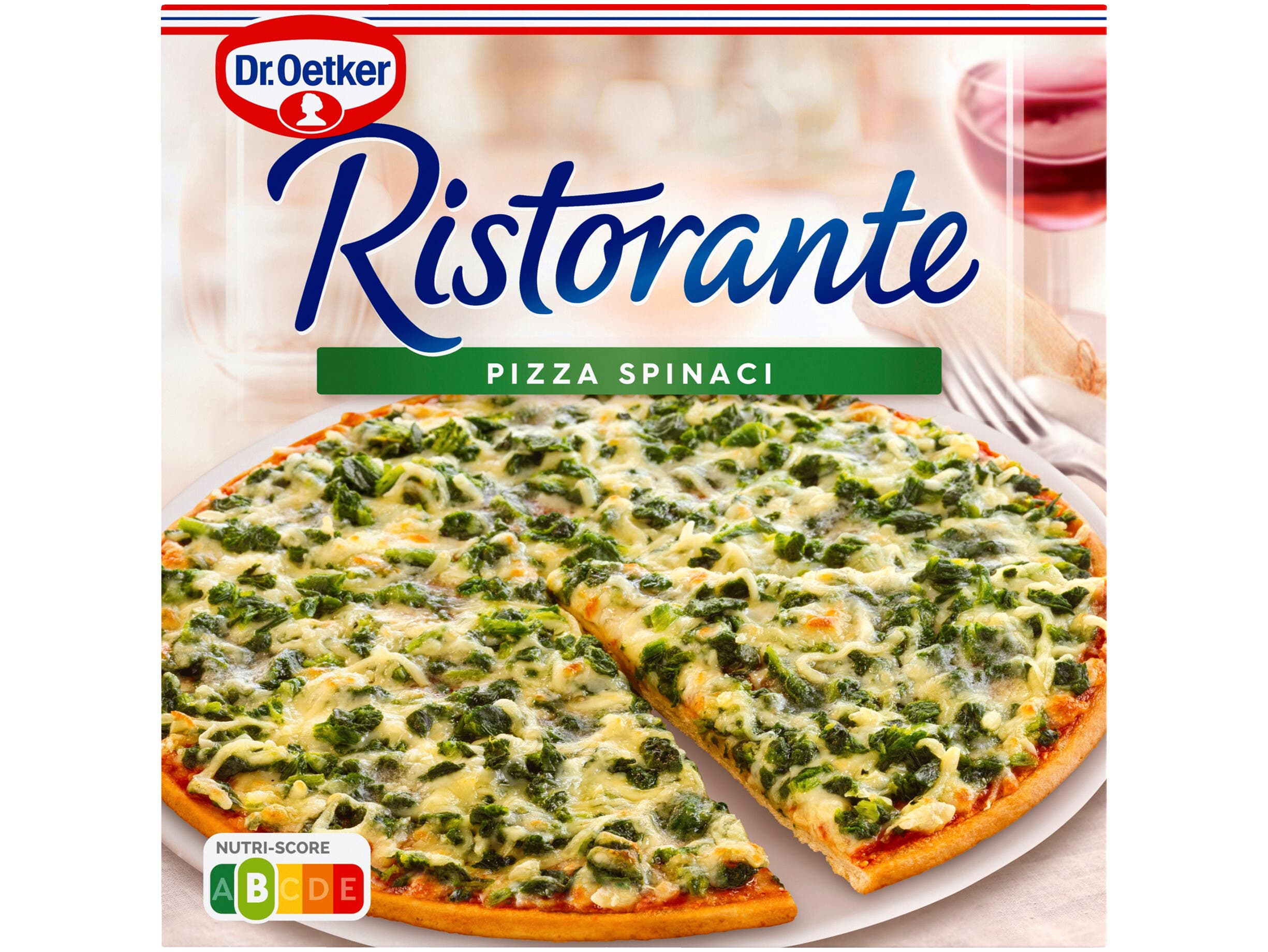 Ristorante pizza spinaci