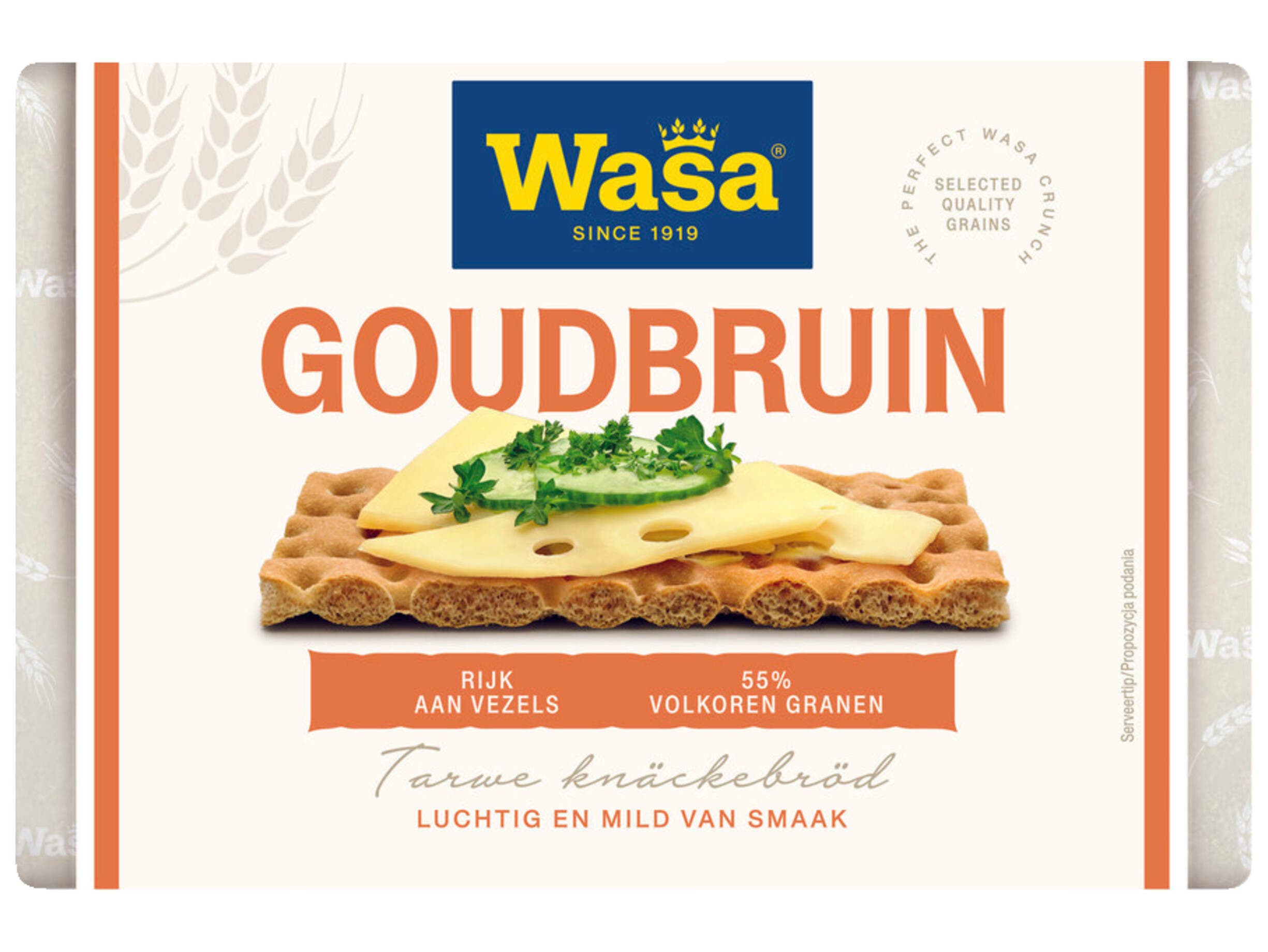 Knackebrod goudbruin