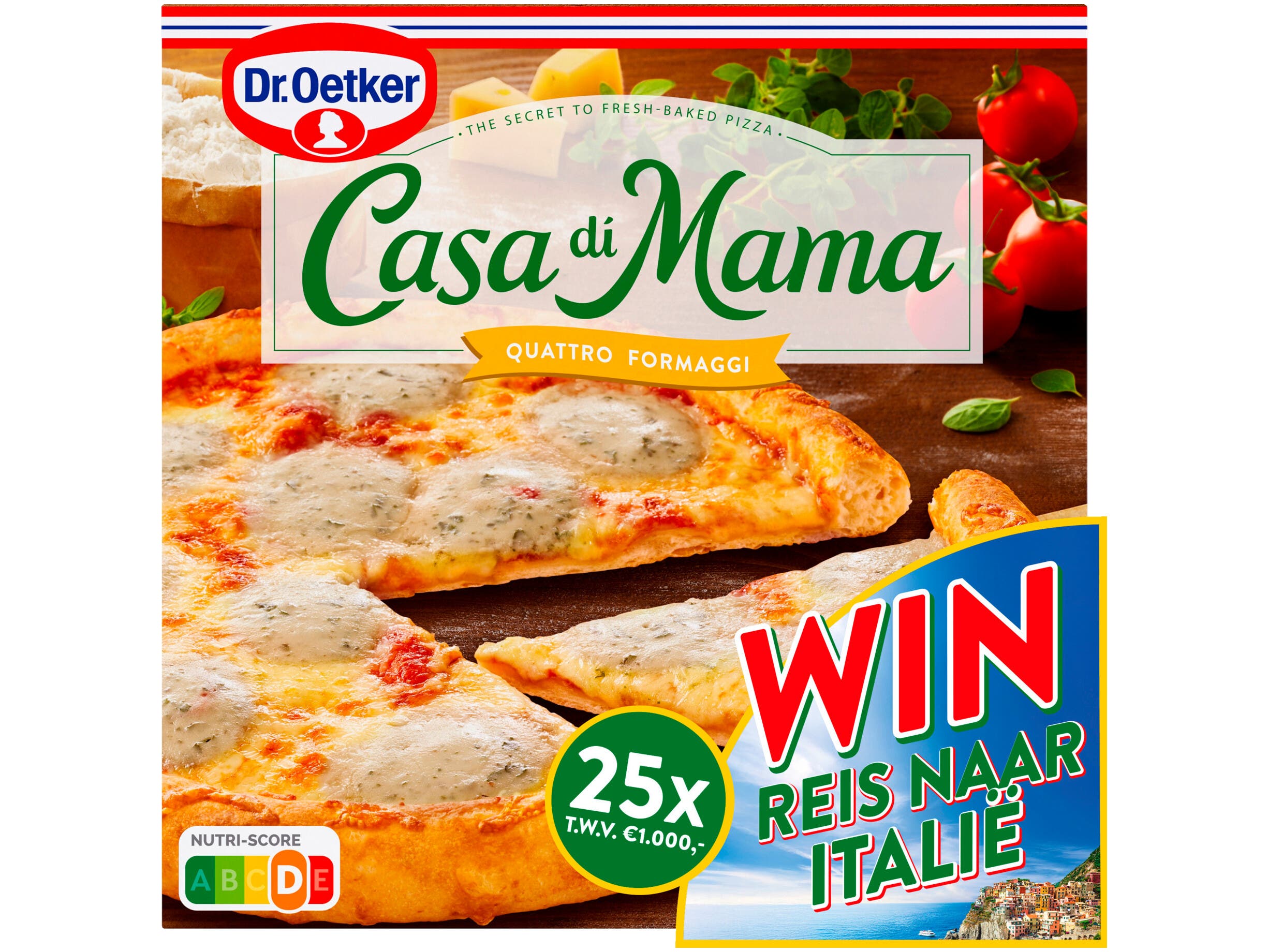 Casa di mama pizza quattro formaggi