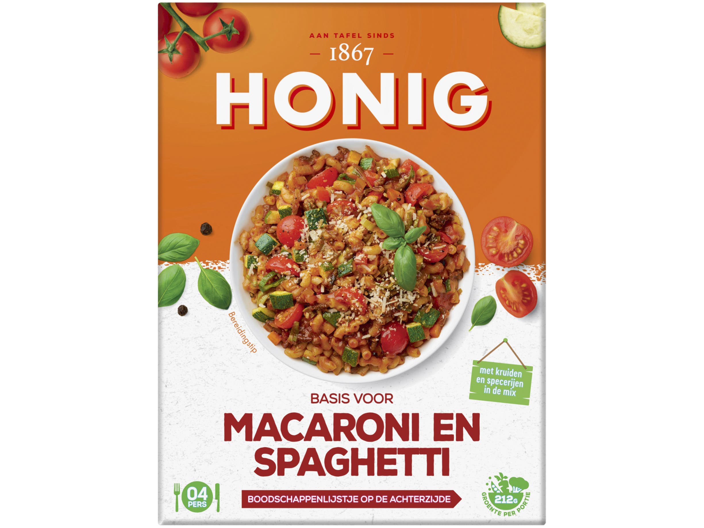 Basis voor macaroni en spaghetti