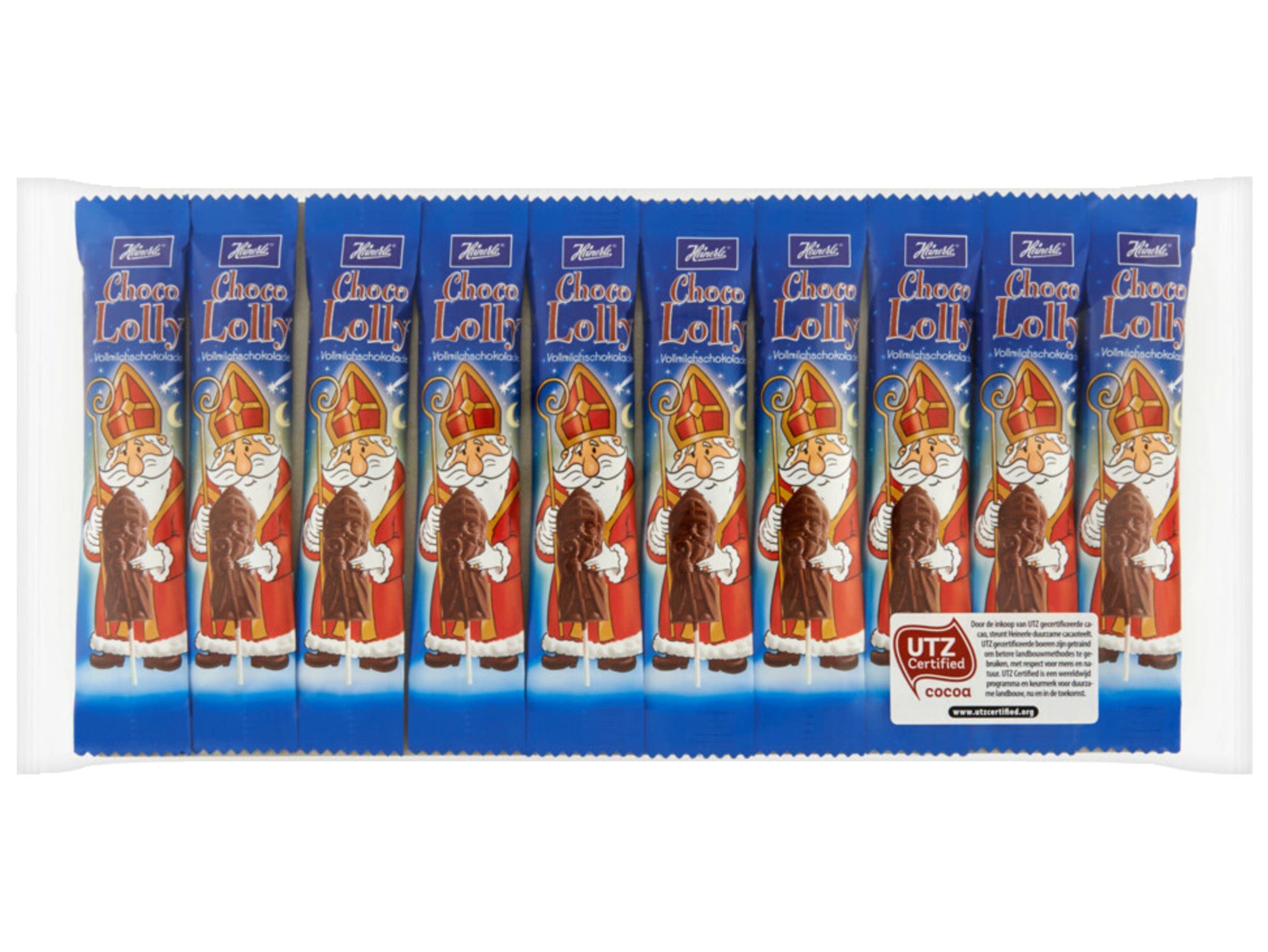 Chocolade lollies sint