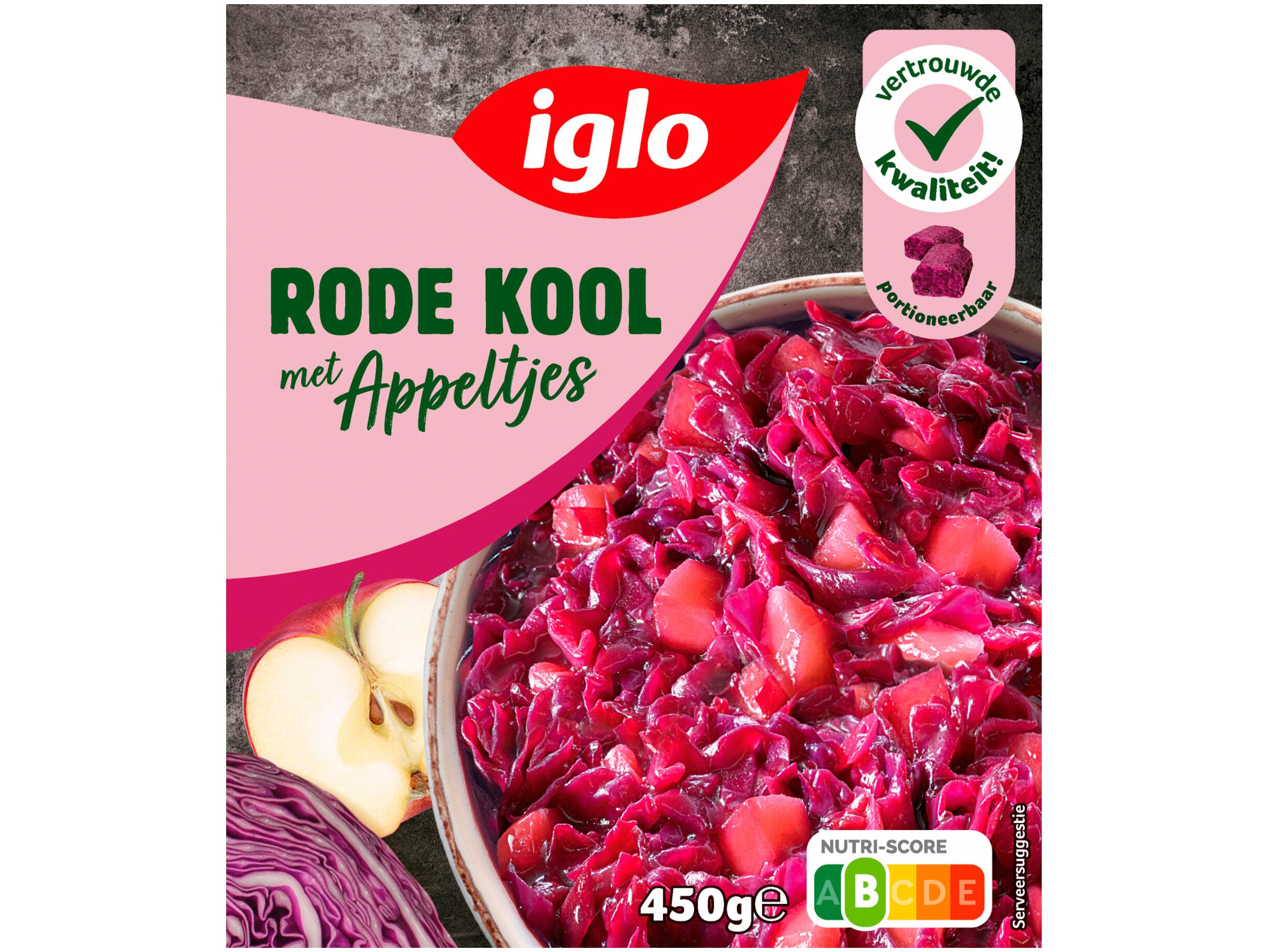 Rode kool met appeltjes