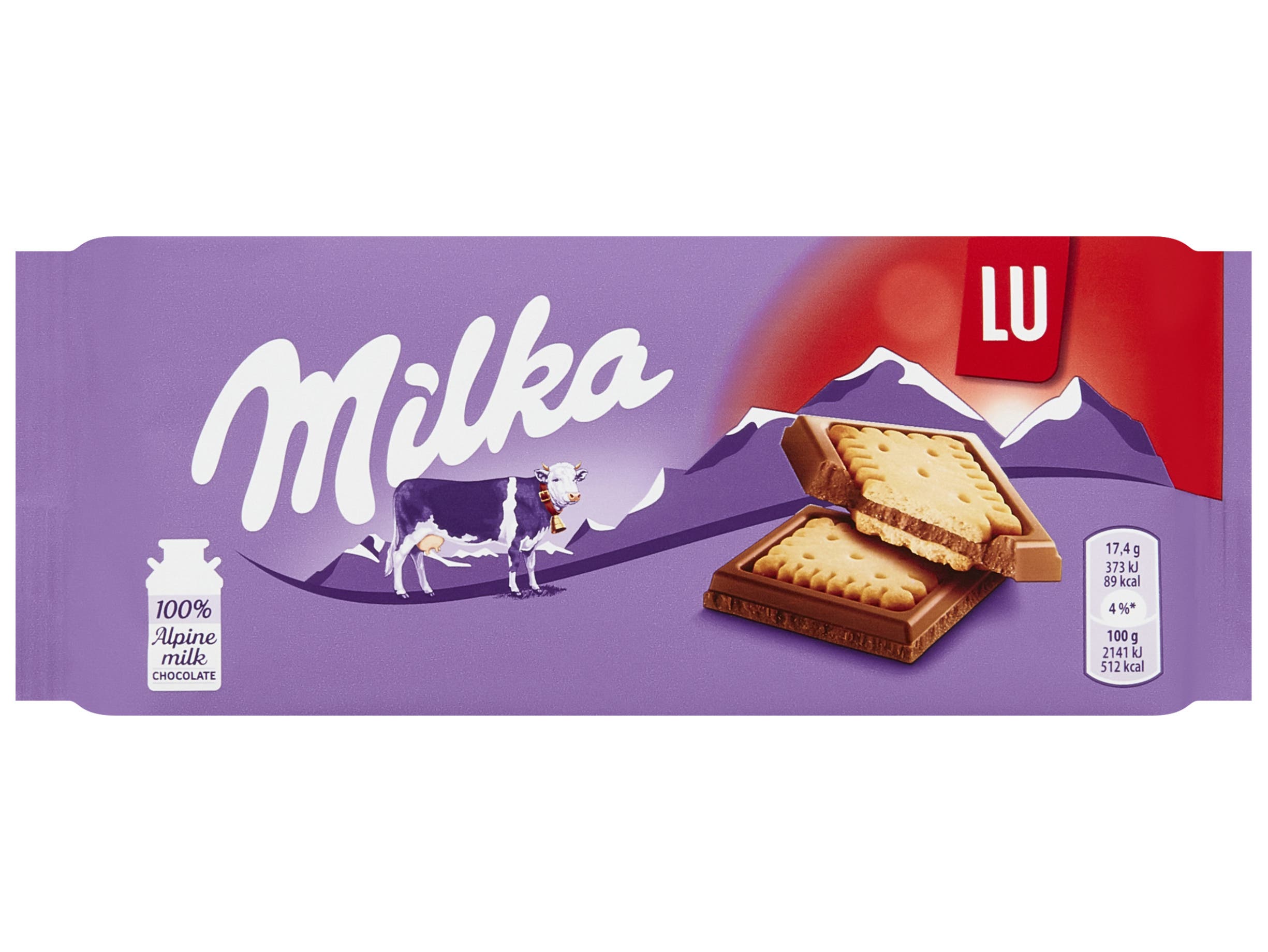Chocoladereep lu sandwich