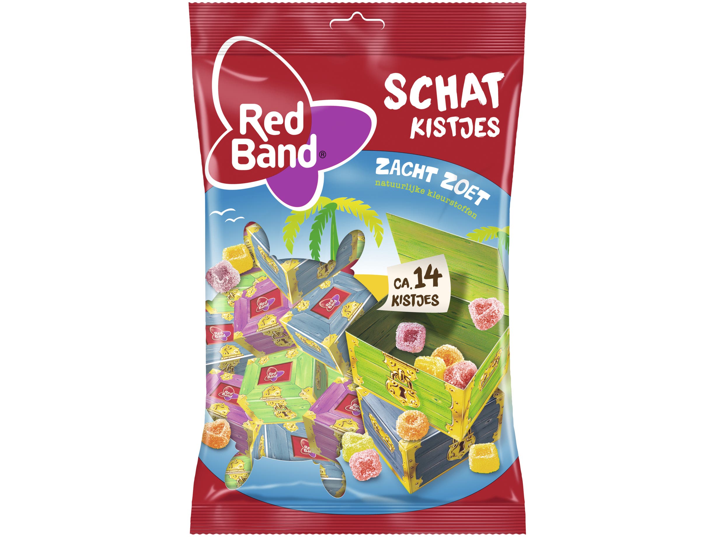 Schatkistjes snoep uitdeelverpakking