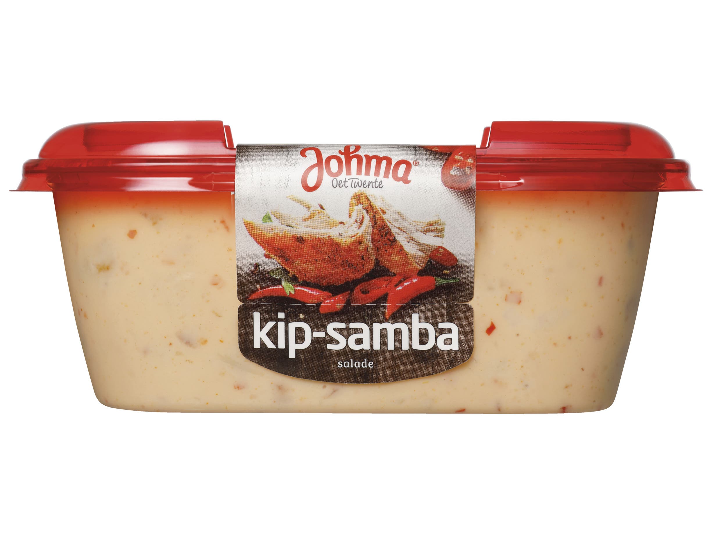 Pittige kip samba salade