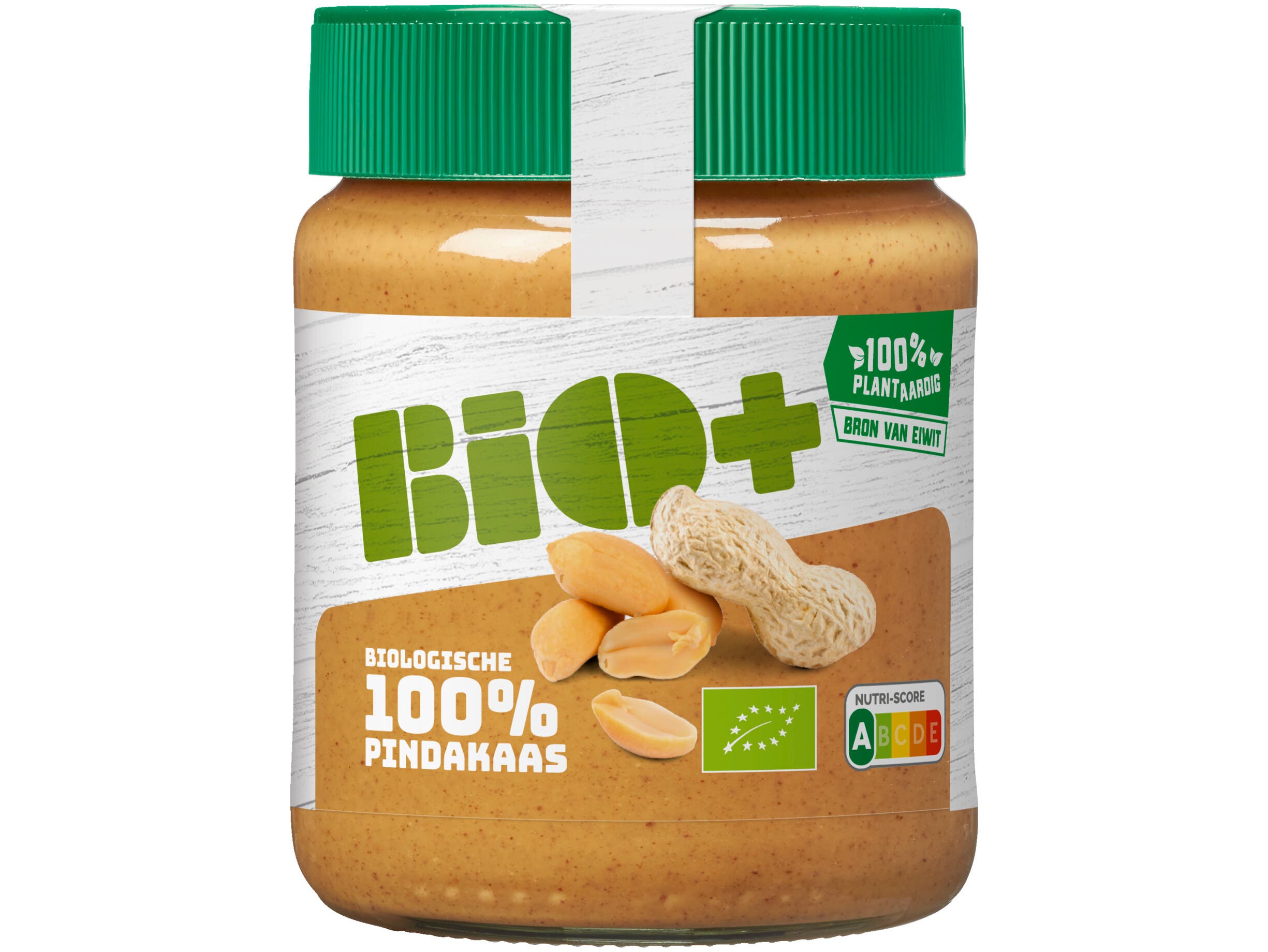Biologische 100% pindakaas naturel