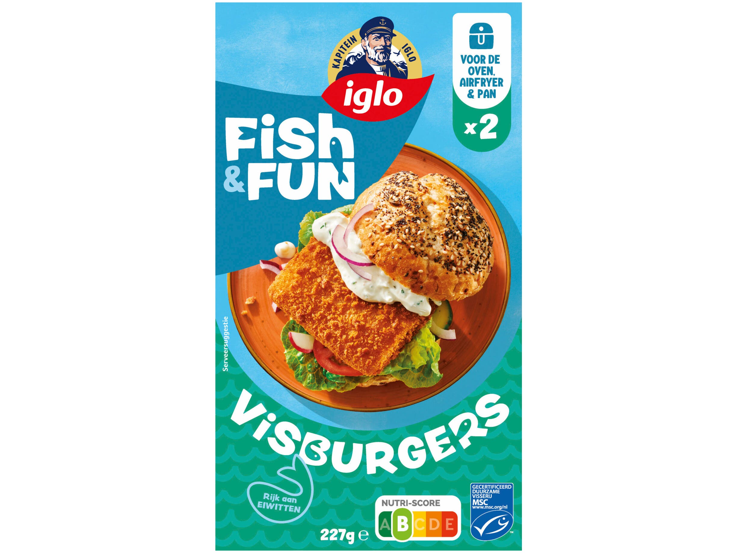 Fish & Fun visburgers