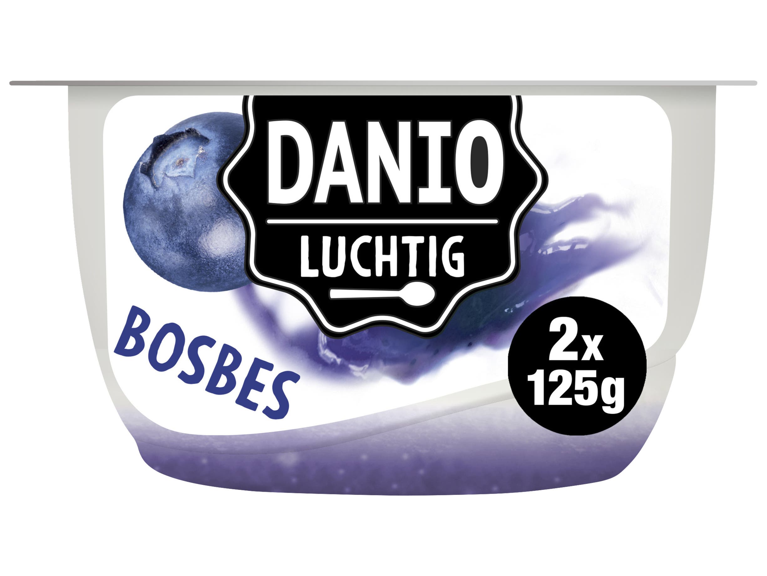 Luchtige Kwark Bosbes