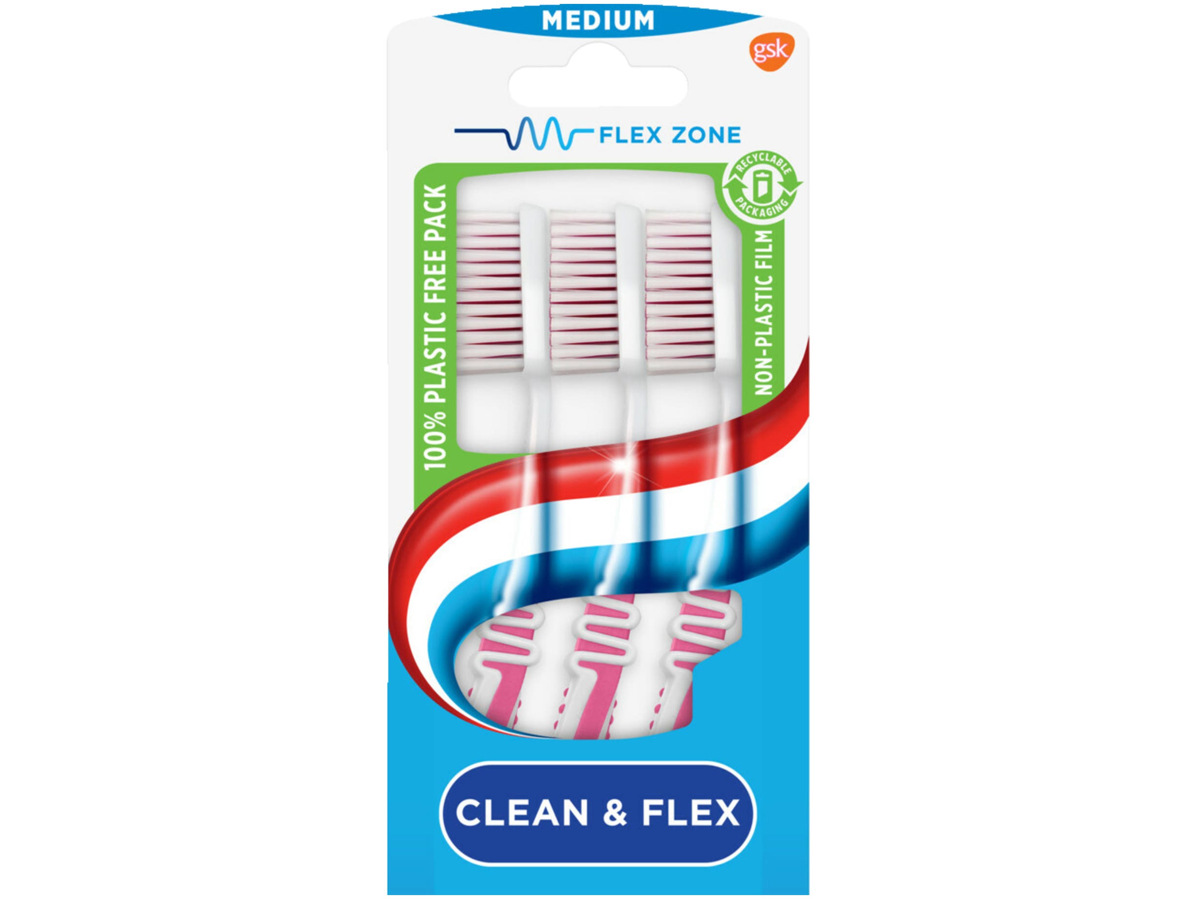 Tandenborstel flex medium