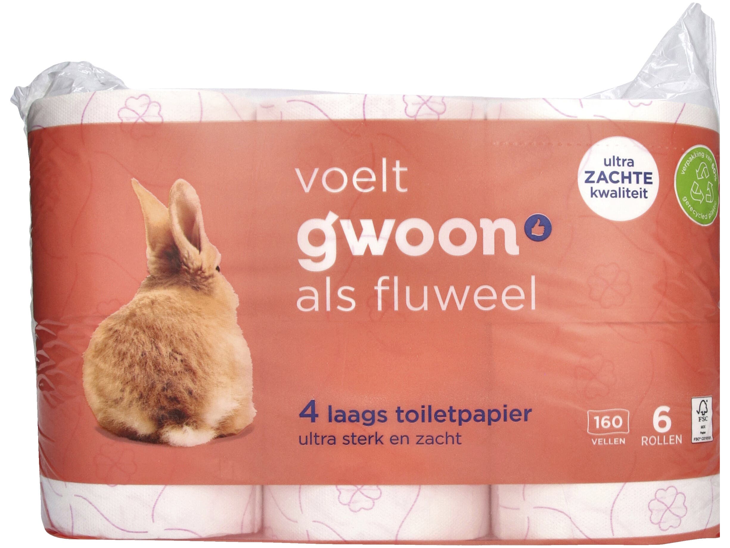 Toiletpapier 4 laags