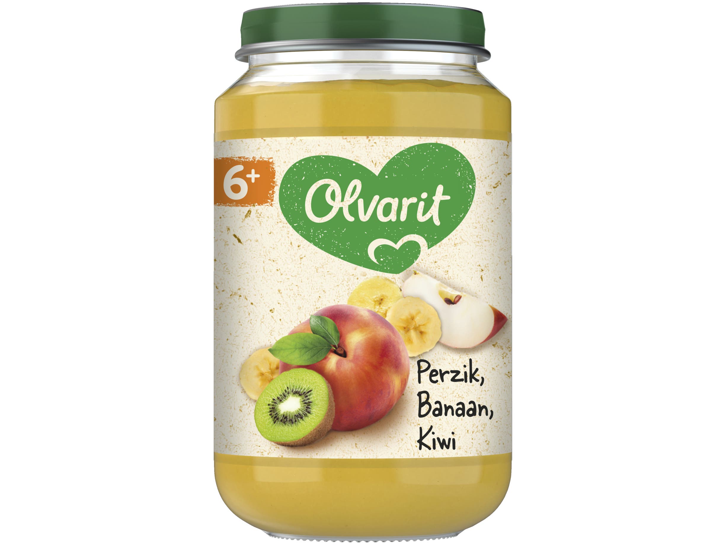 6+ Maanden Perzik Banaan Kiwi