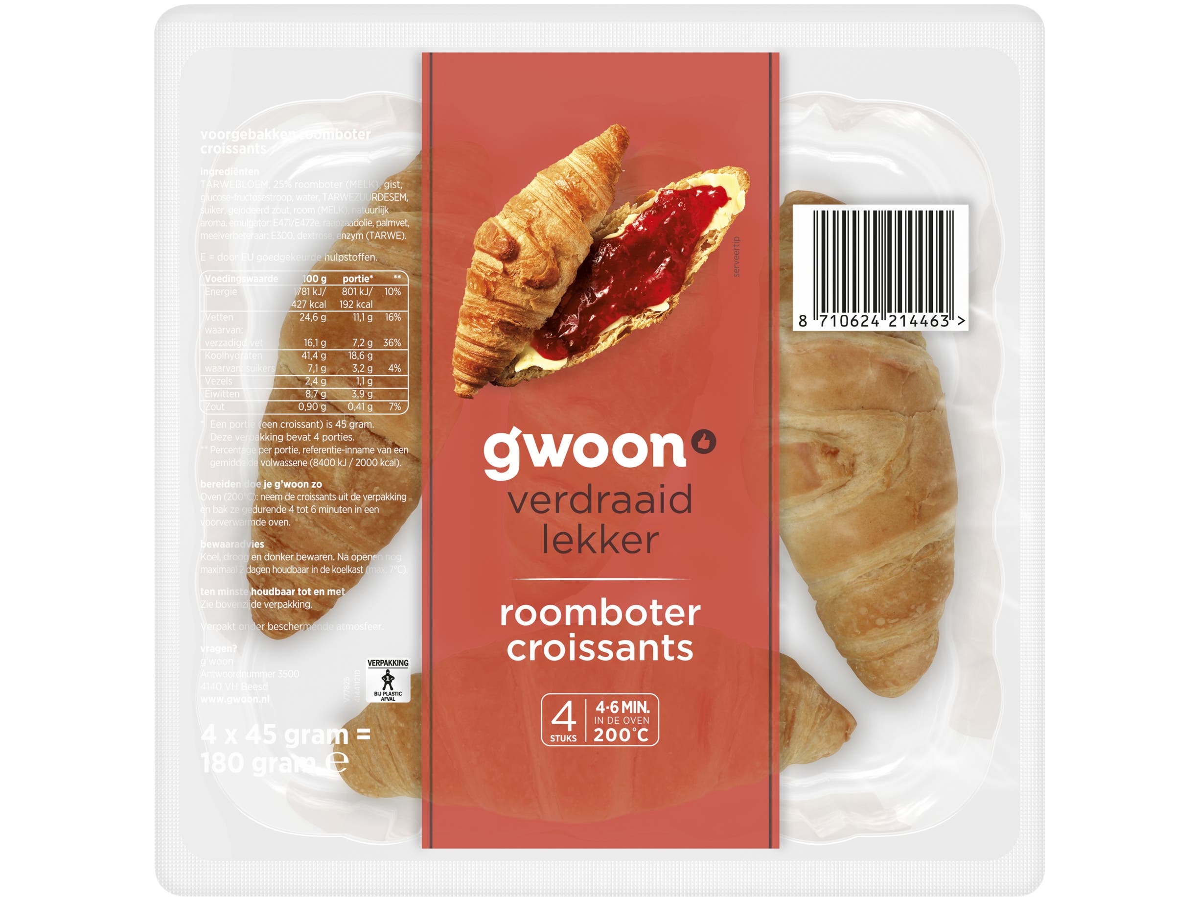 Roomboter croissants