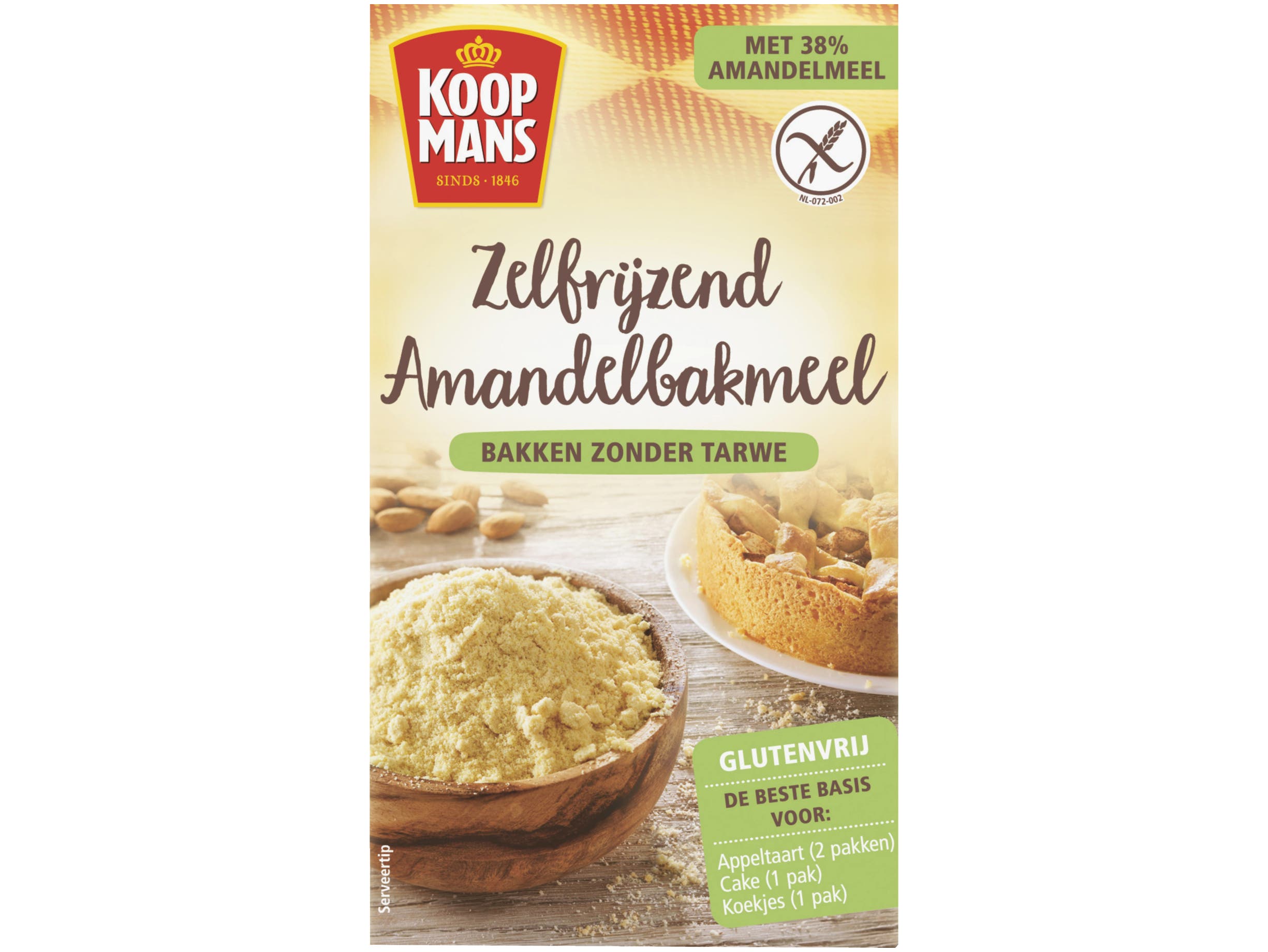 Zelfrijzend amandelmeel