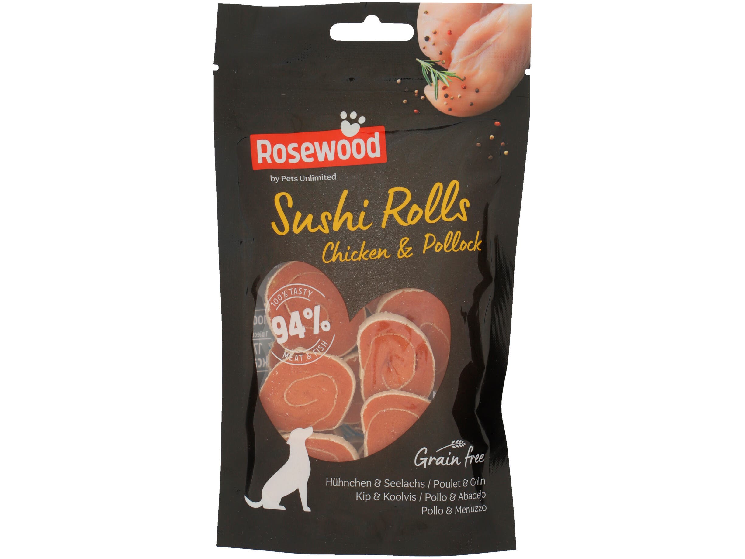 Sushi met kip 100 gram