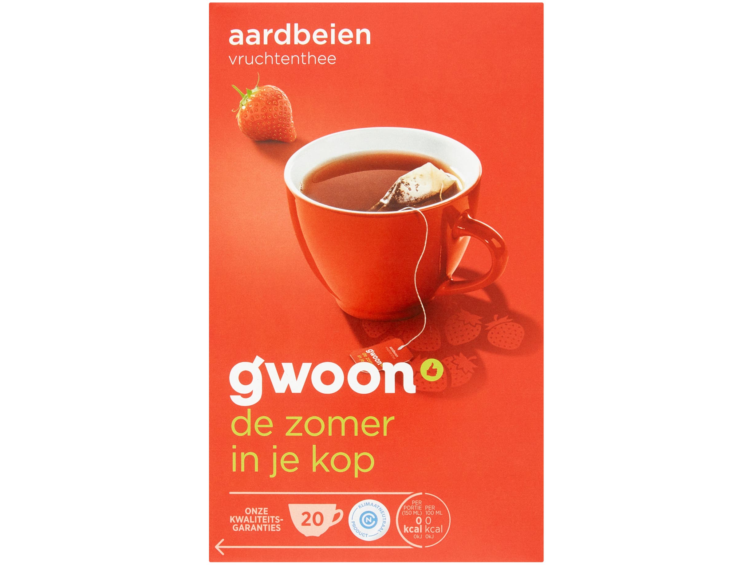 Aardbeien Thee