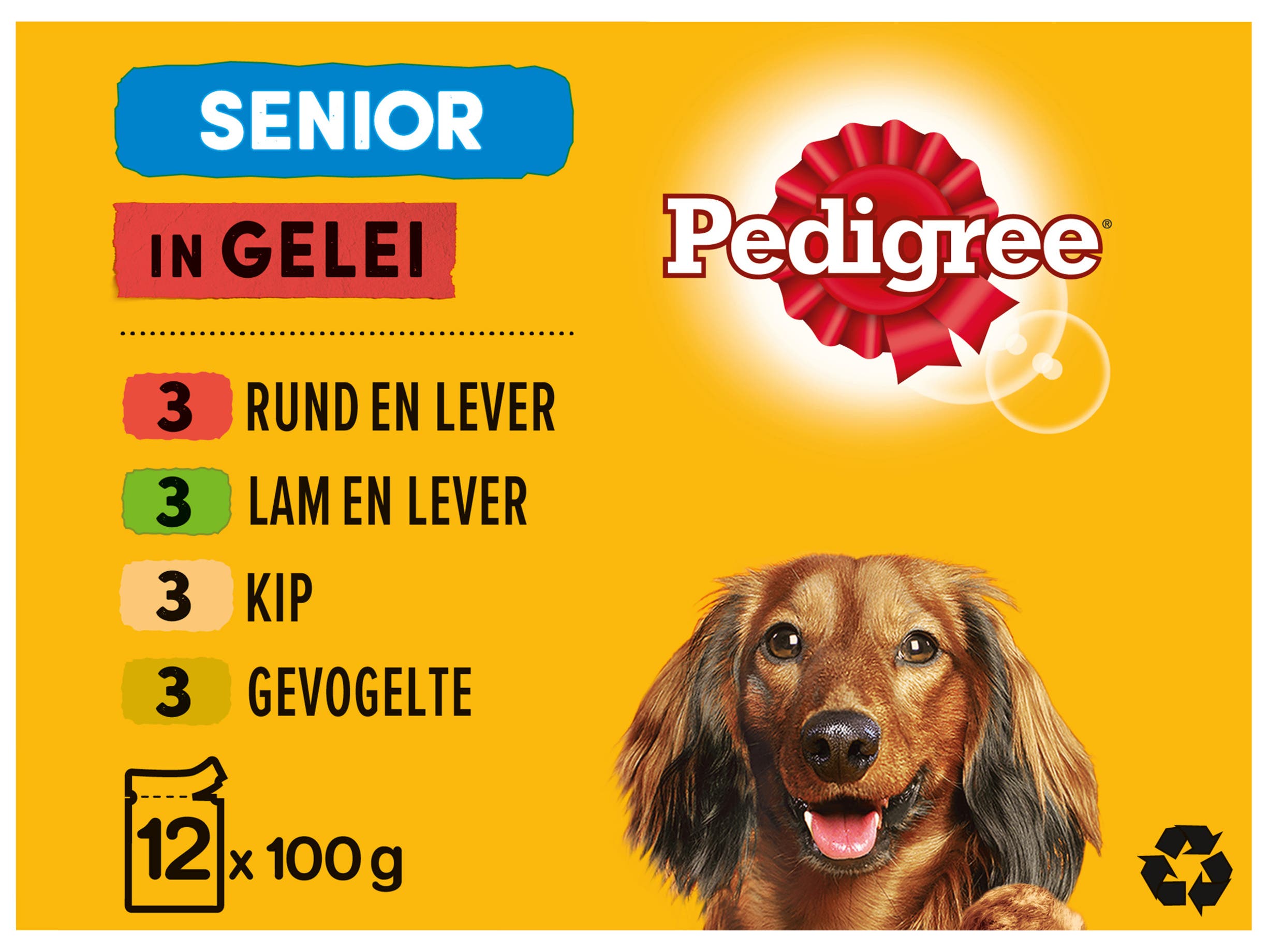 Senior Maaltijdzakjes Vlees in Gelei
