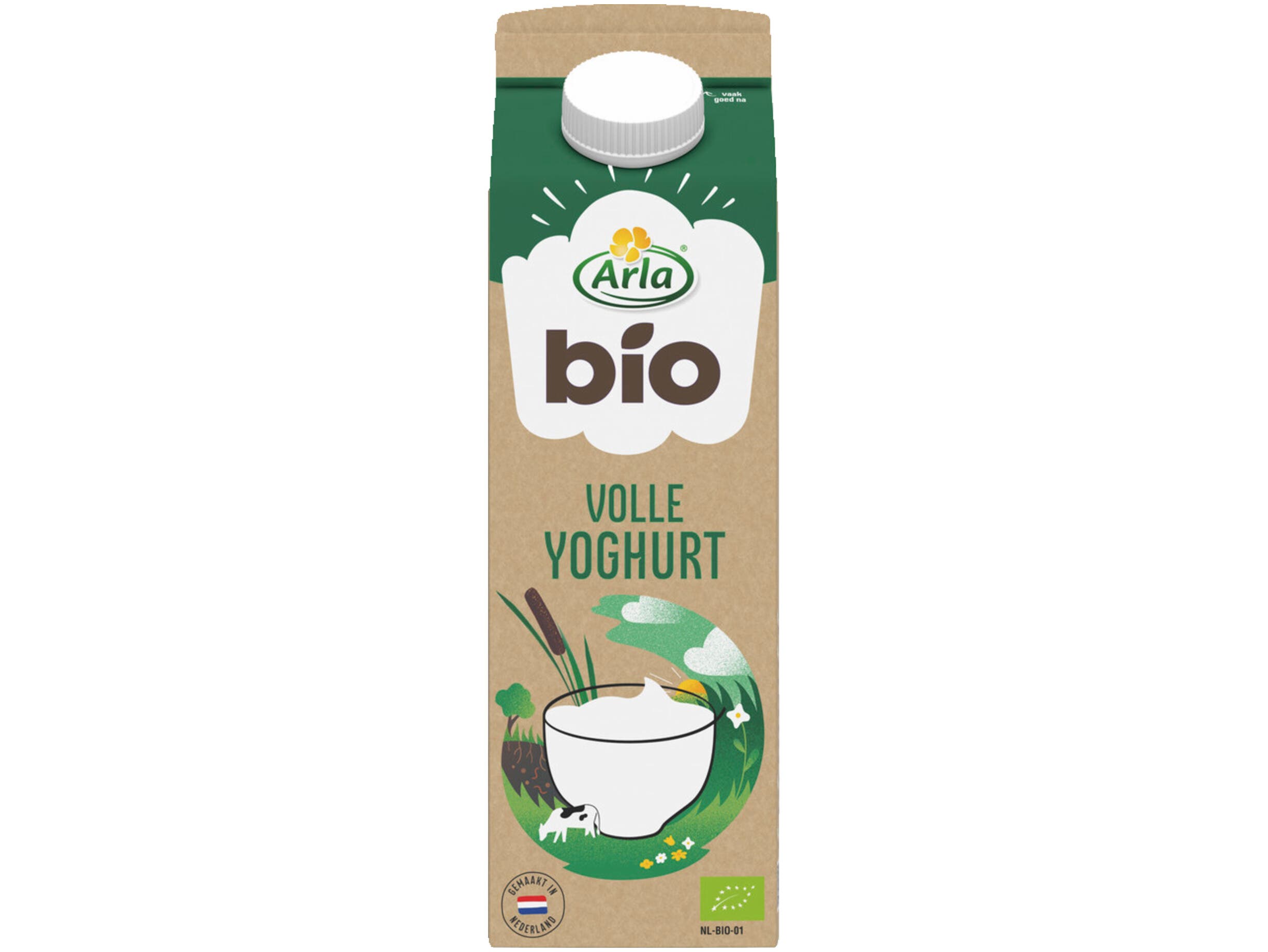 Biologisch volle yoghurt