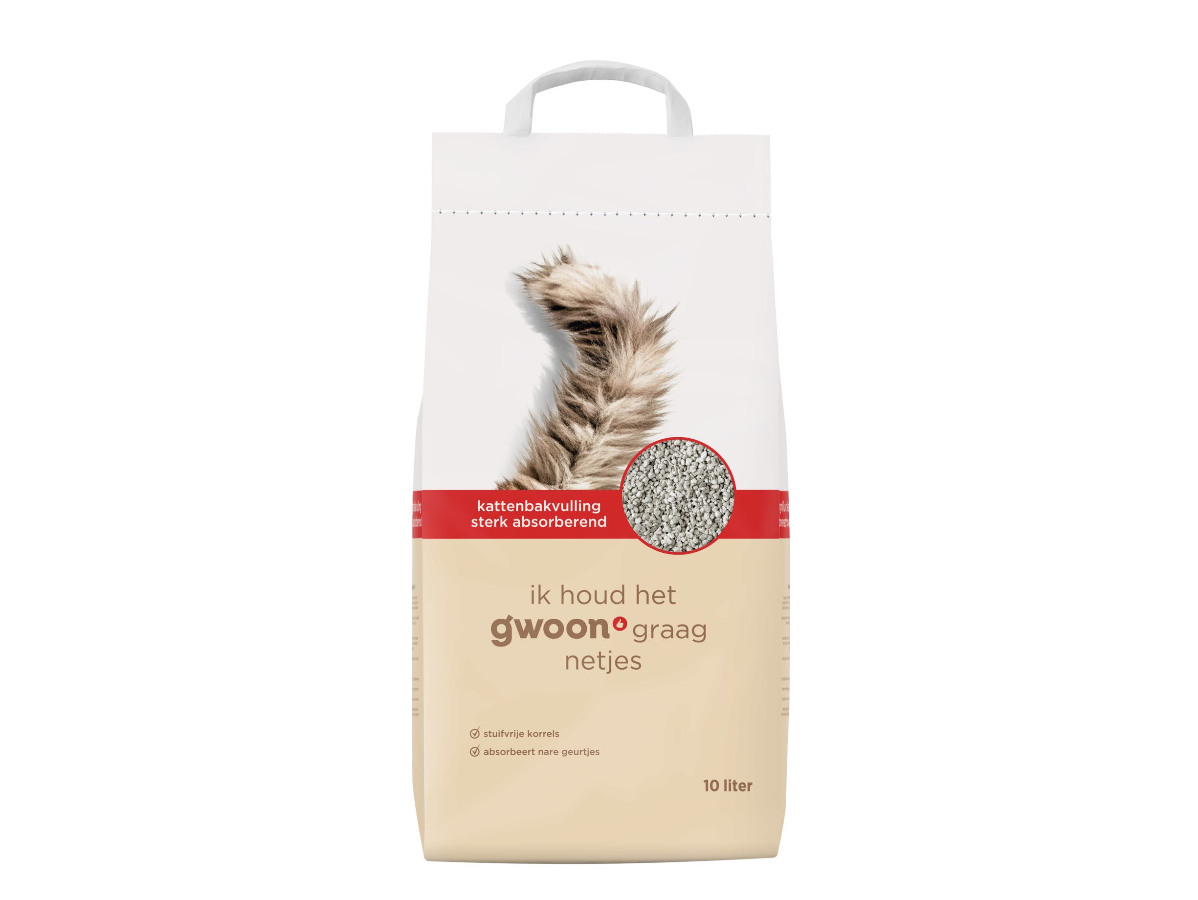 Kattenbakvulling absorberend