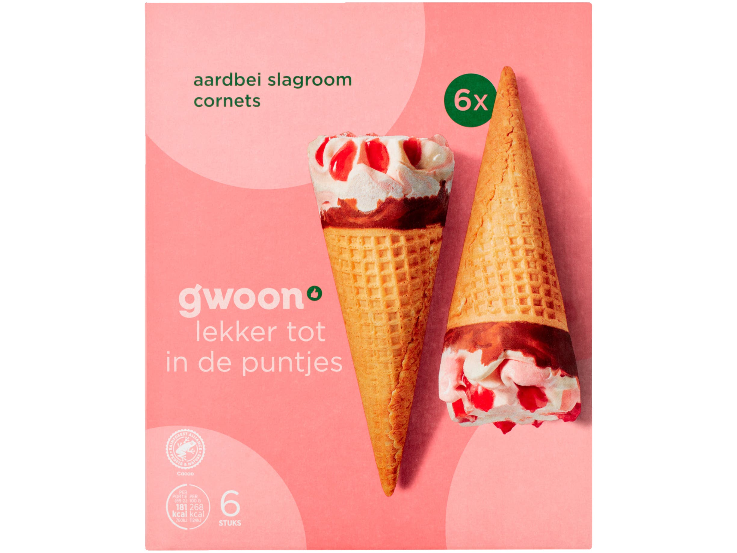 Cornets aardbei