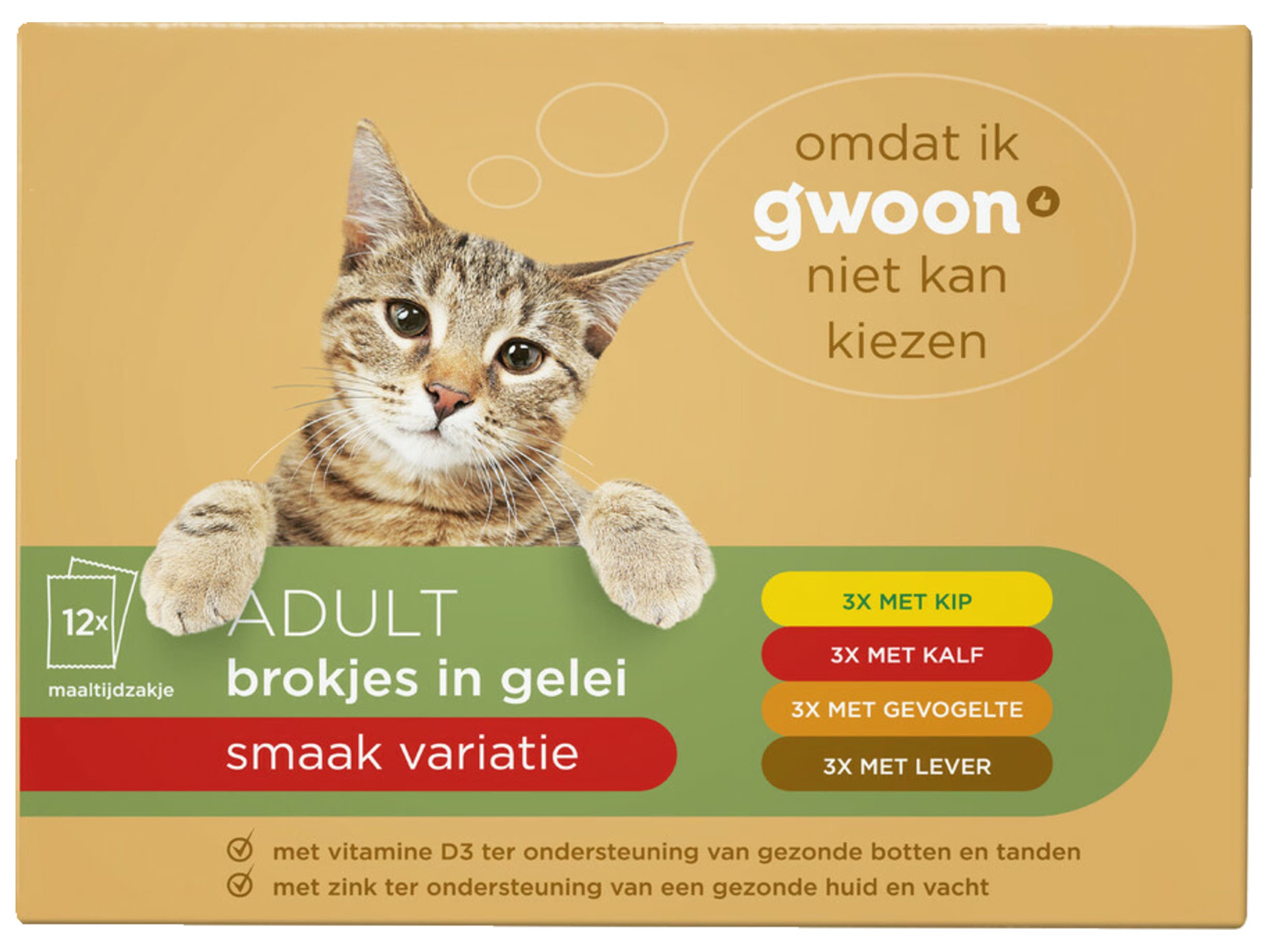 Variatie vlees adult
