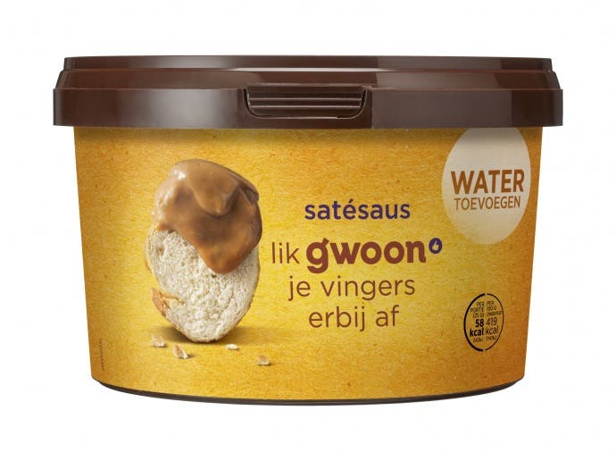 Satesaus geconcentreerd