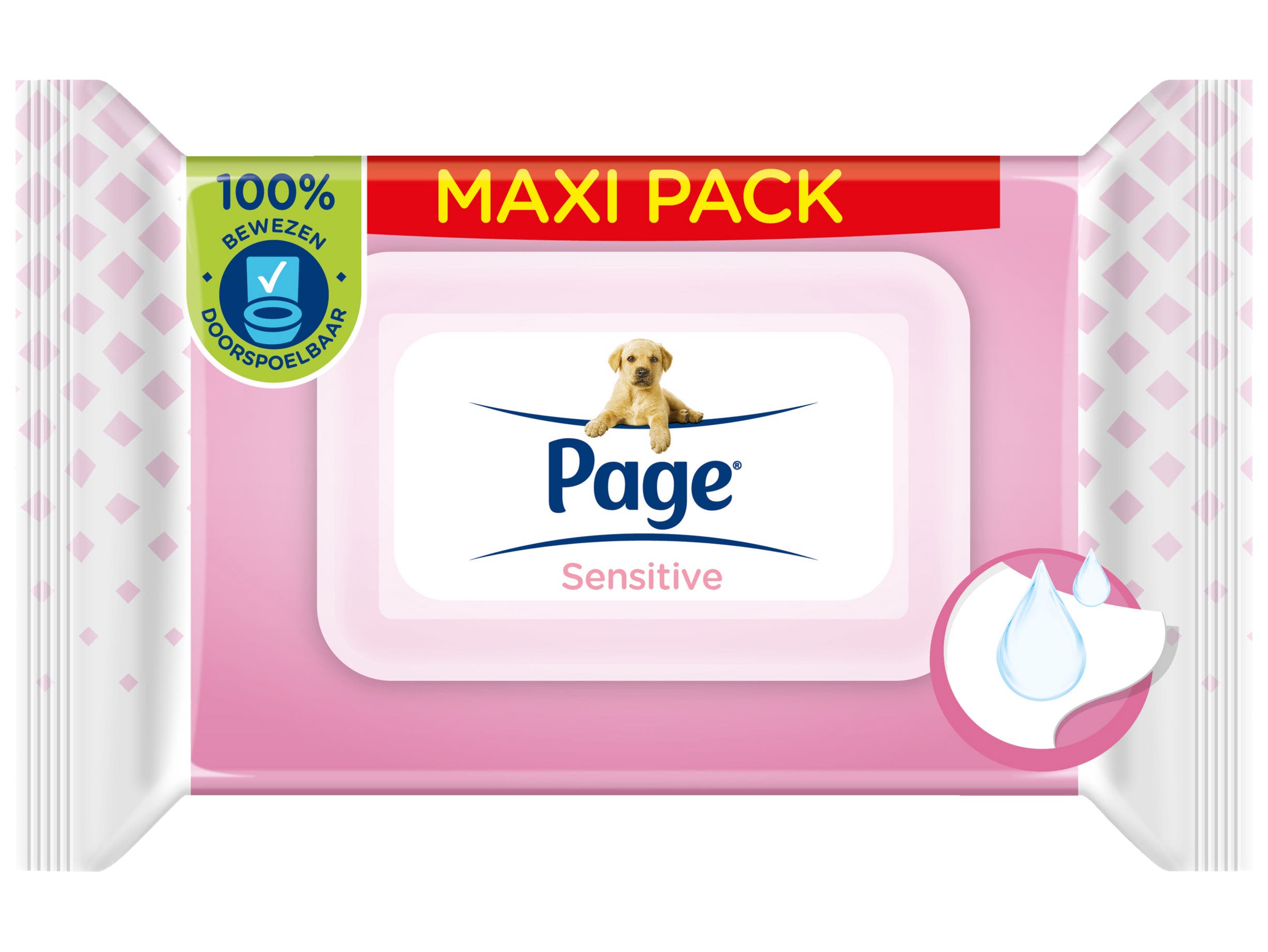 vochtig toiletpapier - Sensitive vochtig