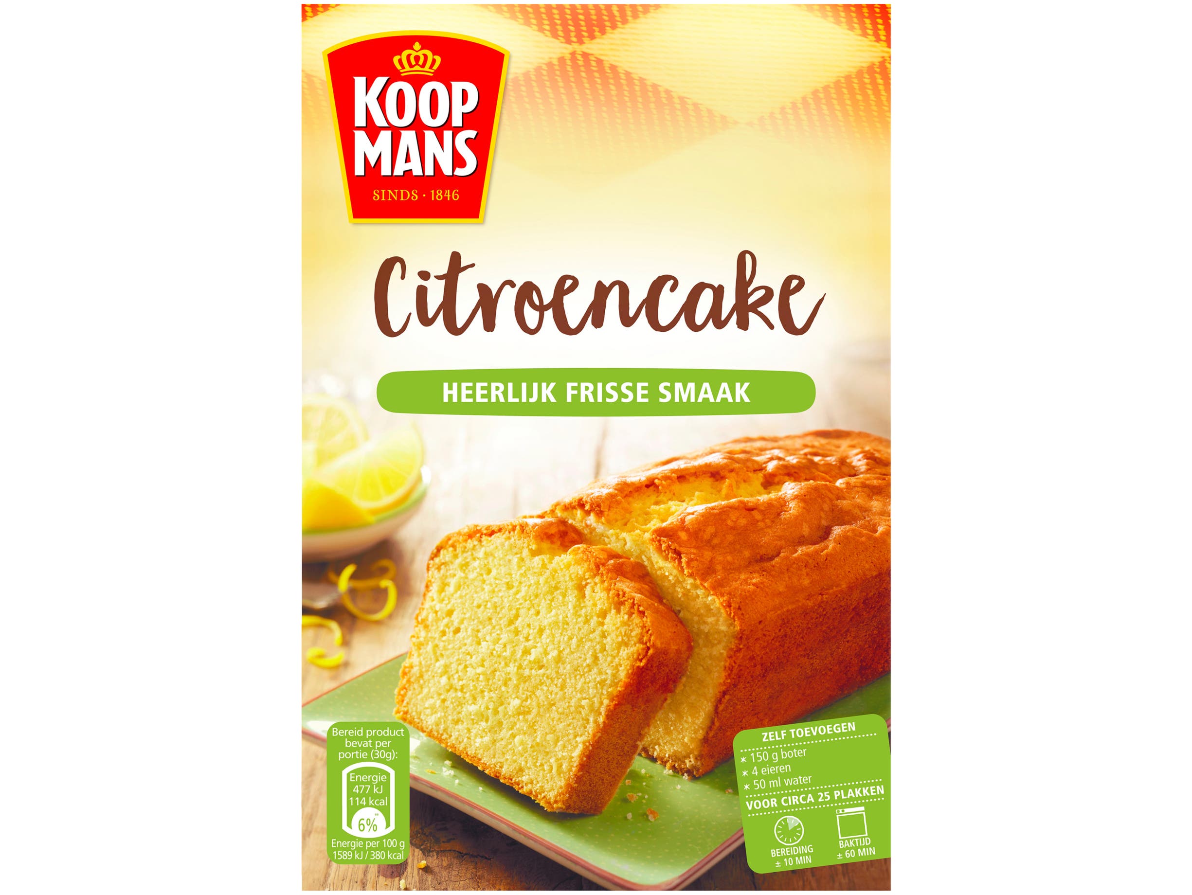 Citroencake mix