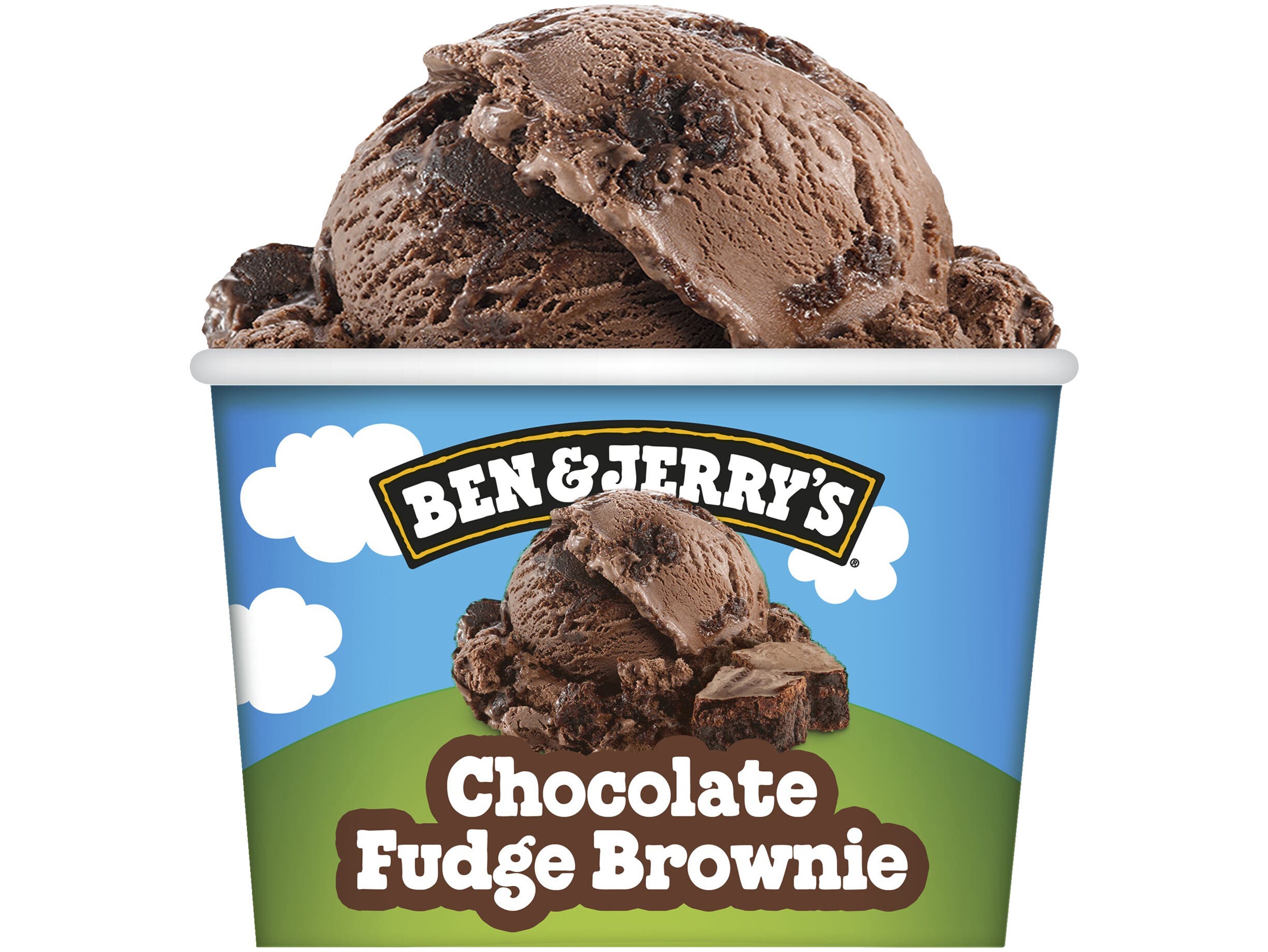 Mini cup IJs Chocolate Fudge Brownie