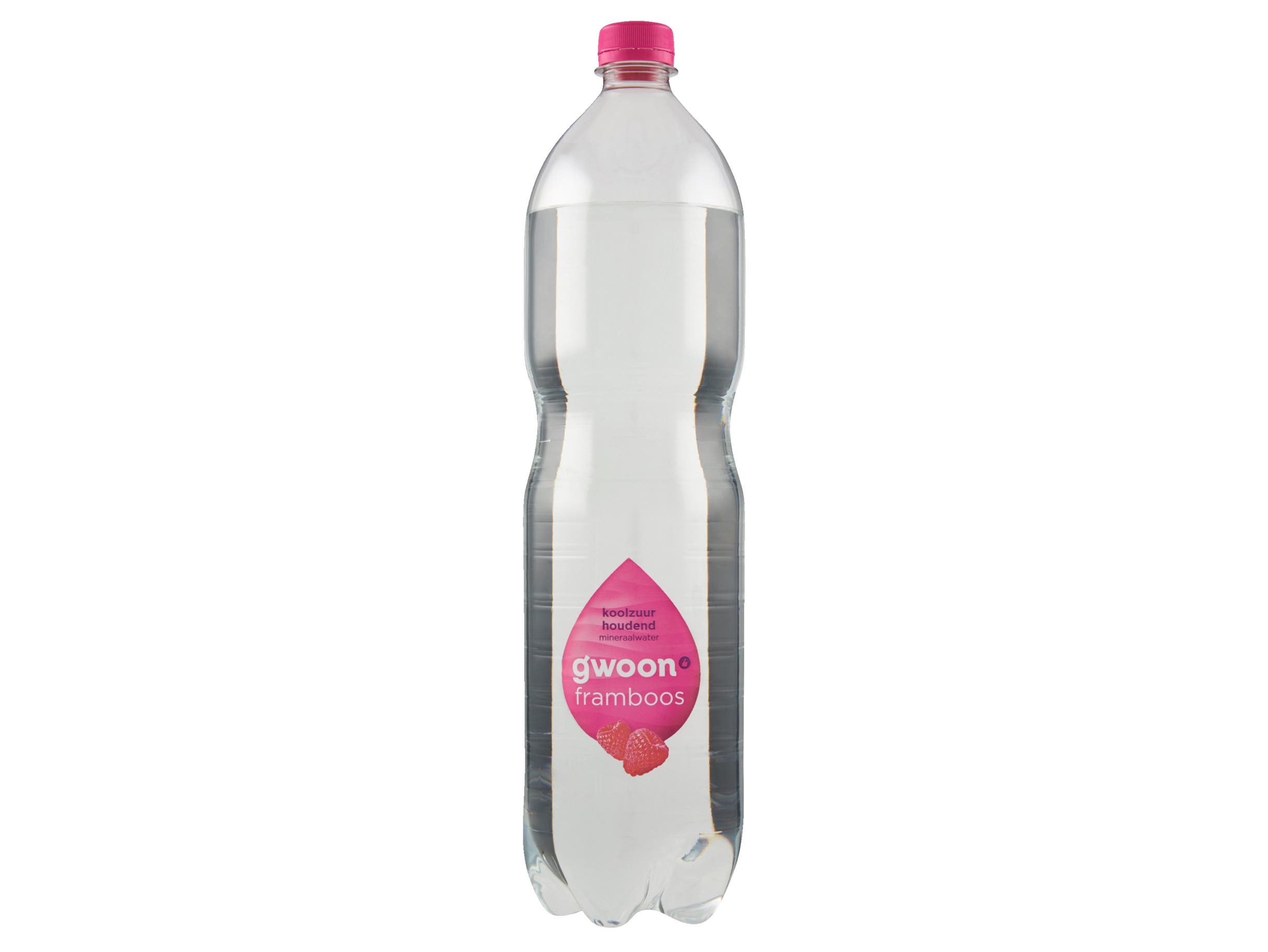 bruisend mineraalwater framboos