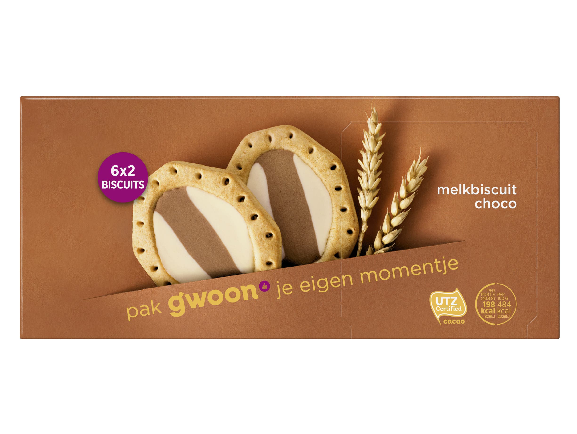 Melkbiscuit choco