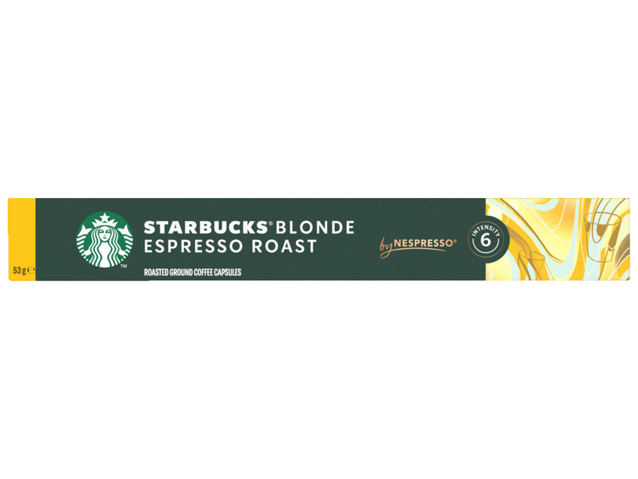 Blonde espresso caspules