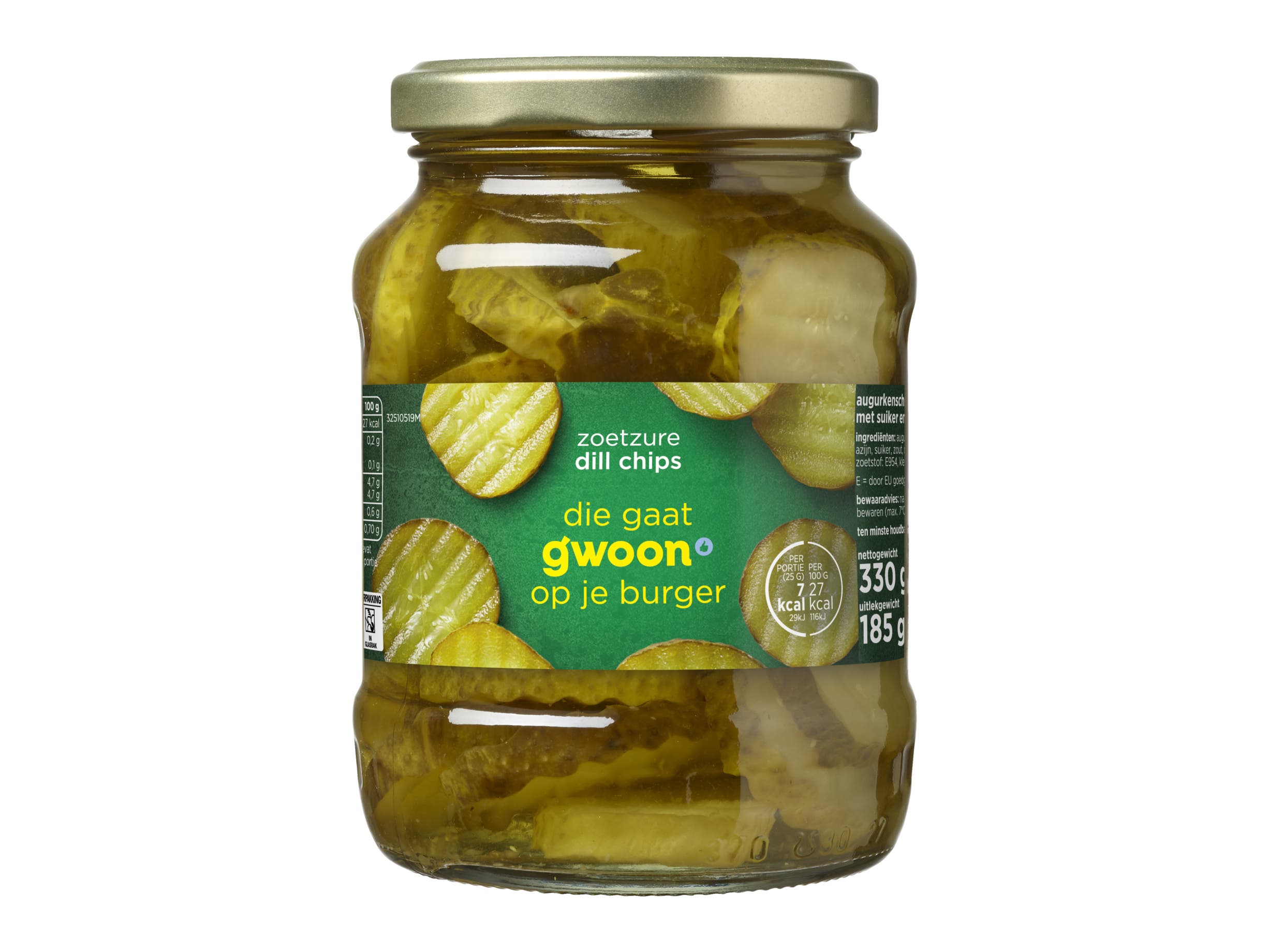 Dill chips zoetzuur
