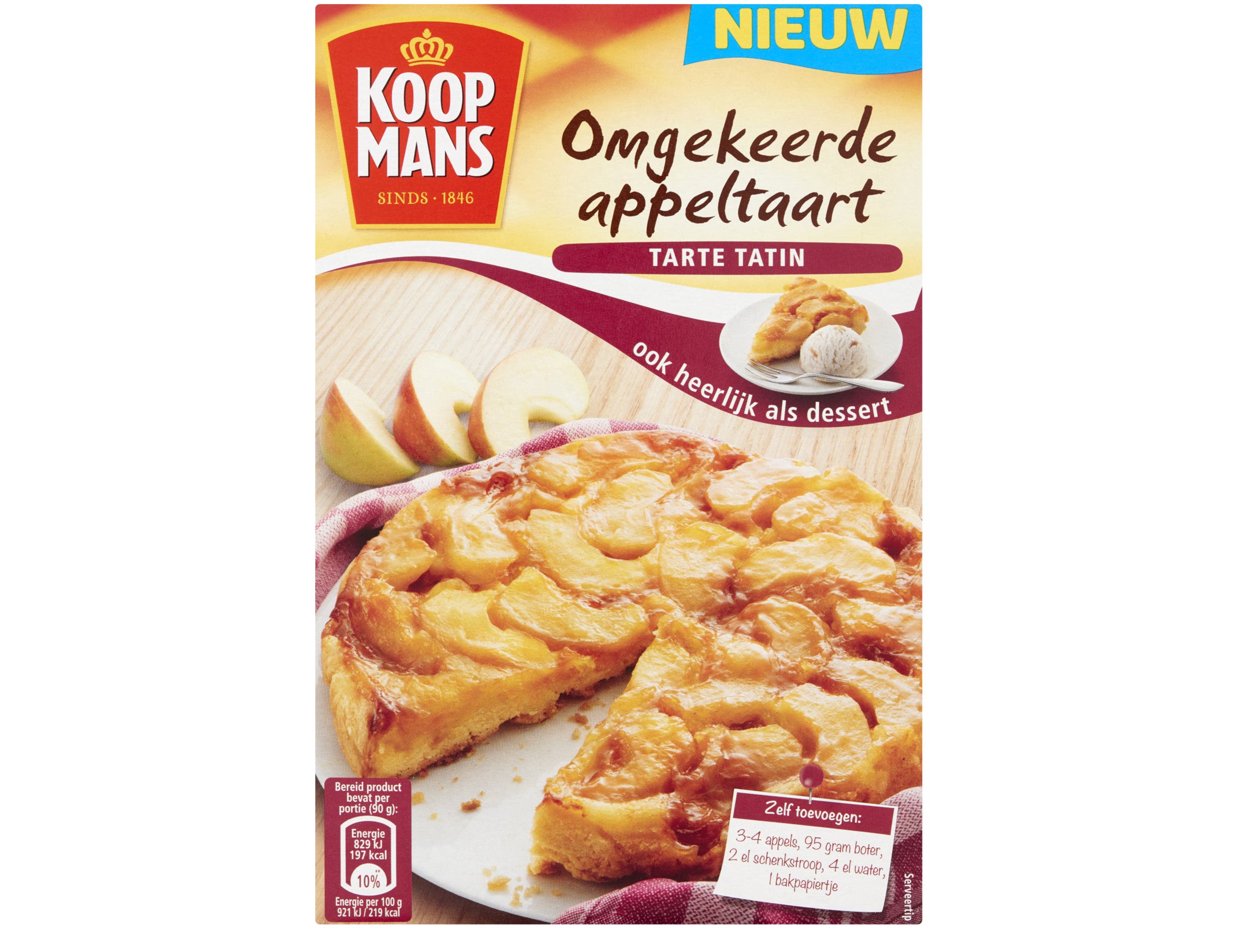 Omgekeerde appeltaart