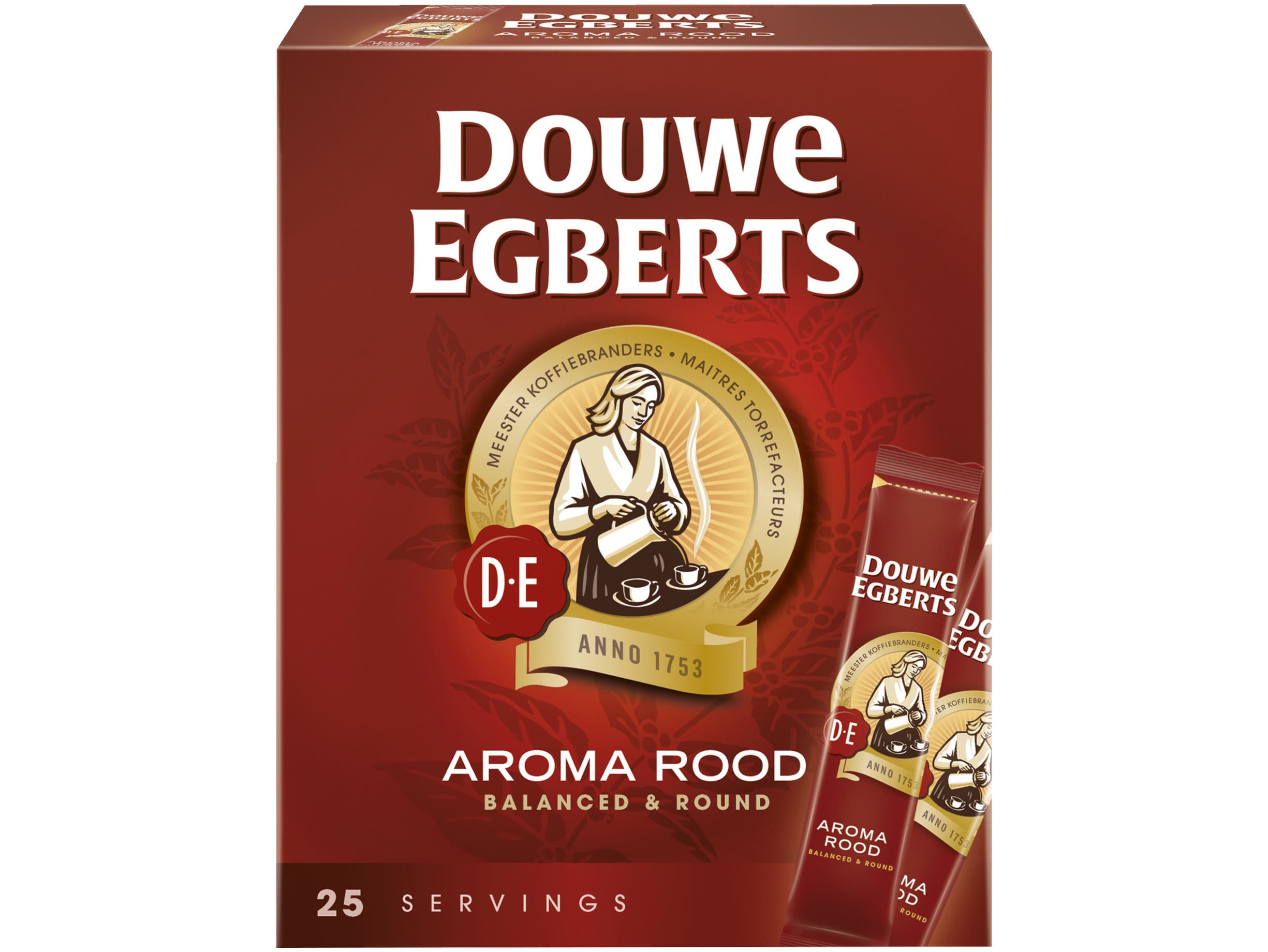 Aroma rood sticks oploskoffie
