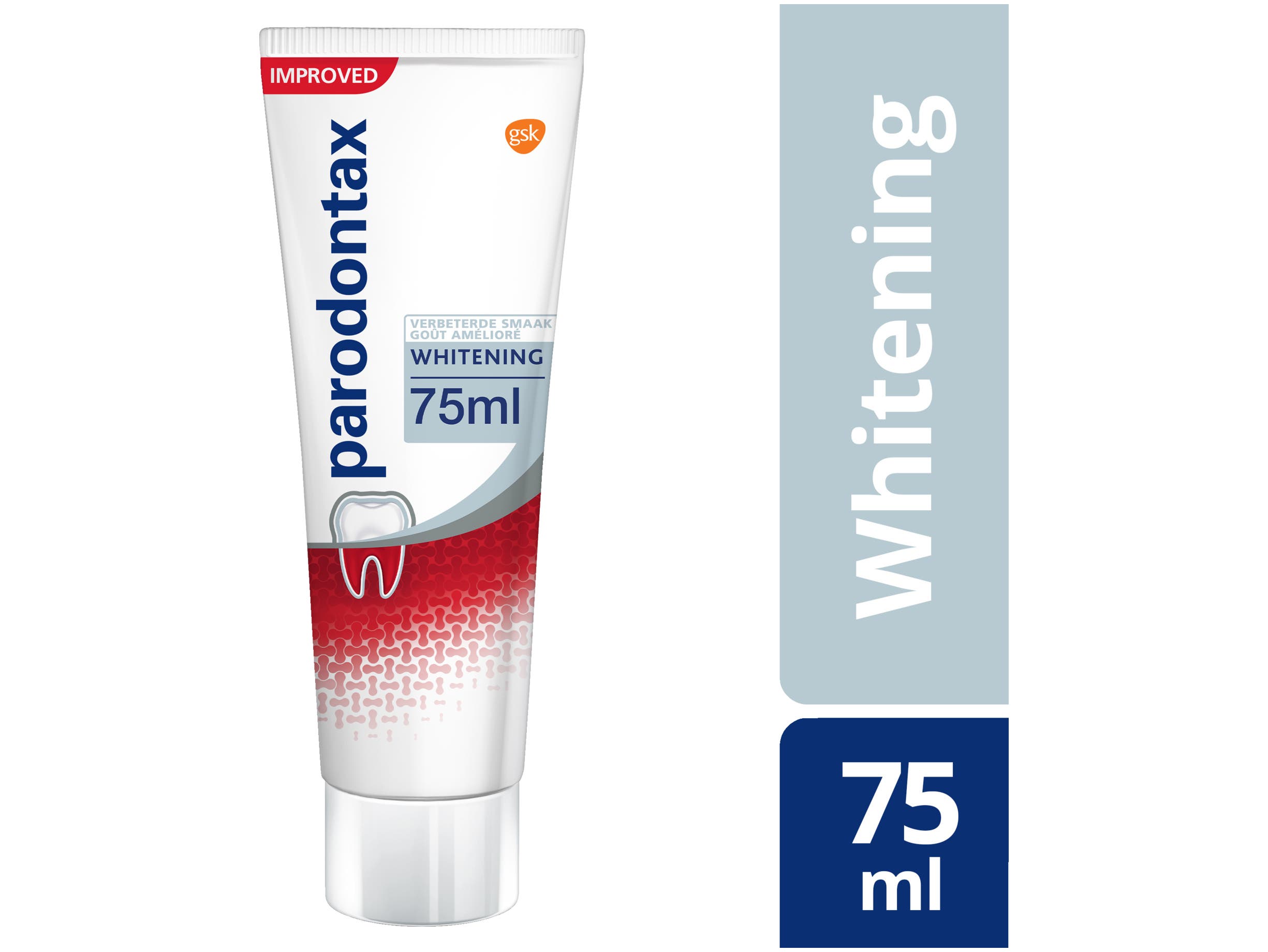 Whitening dagelijkse tandpasta tegen bloedend tandvlees