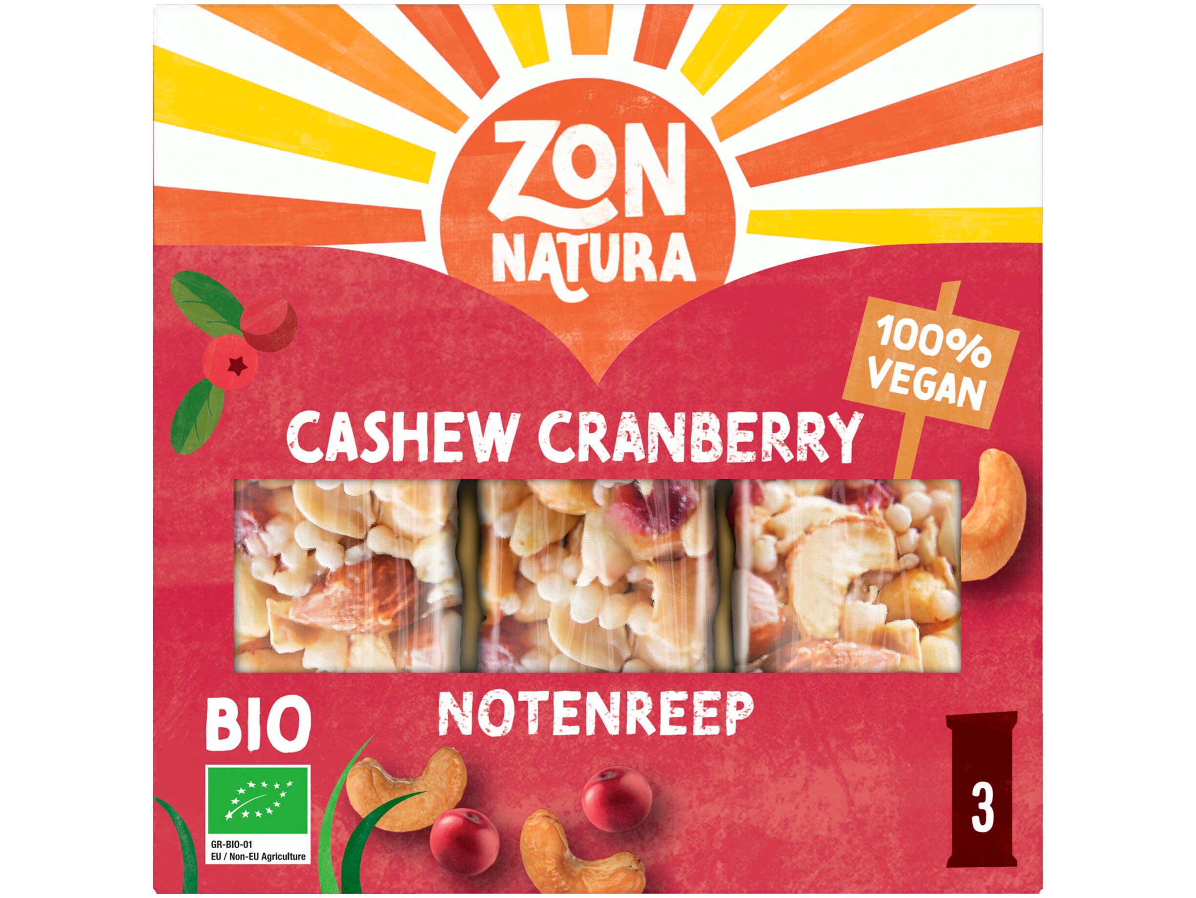 Notenreep cashew cranberry