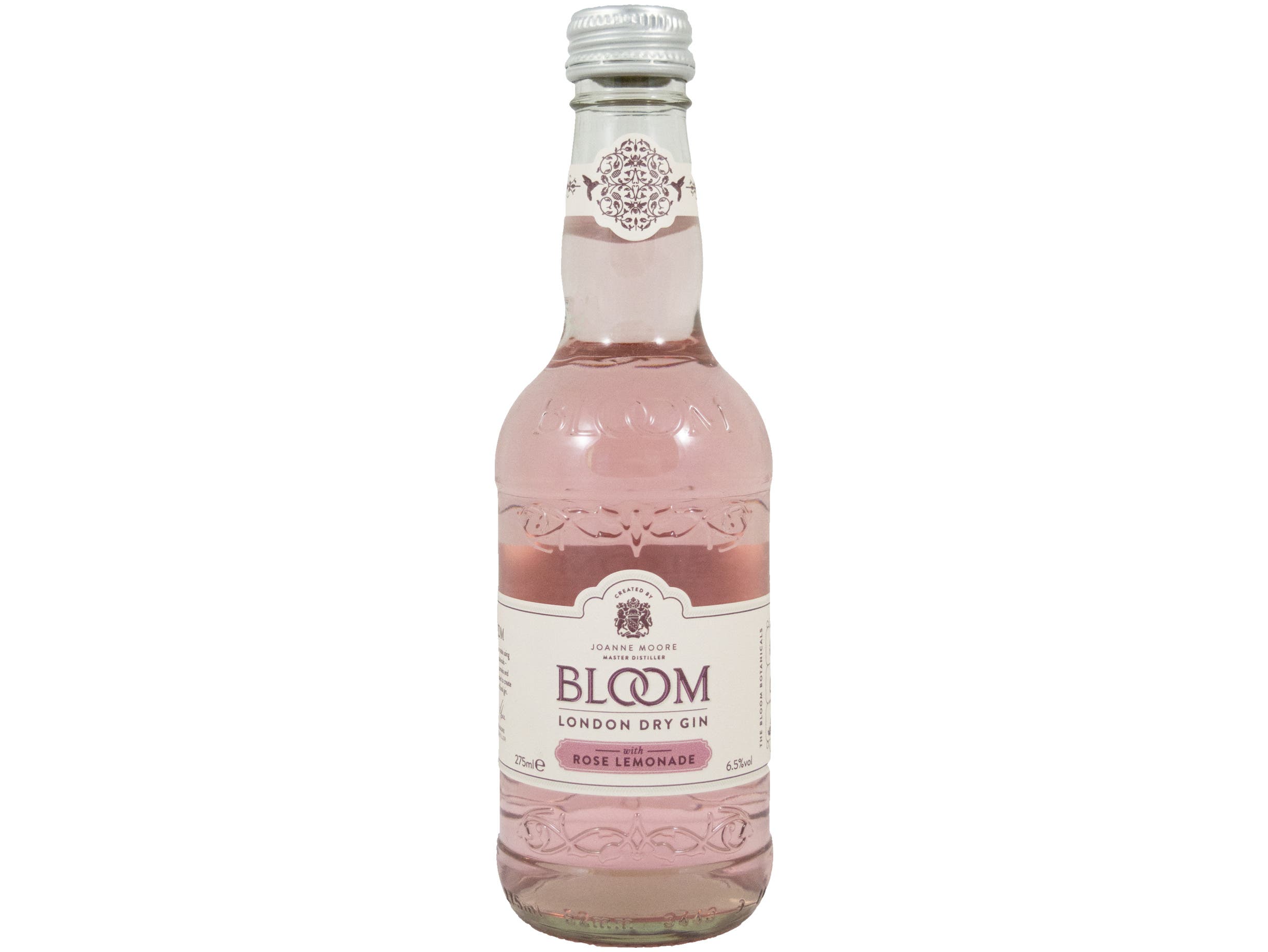 London dry gin & Rose lemonade