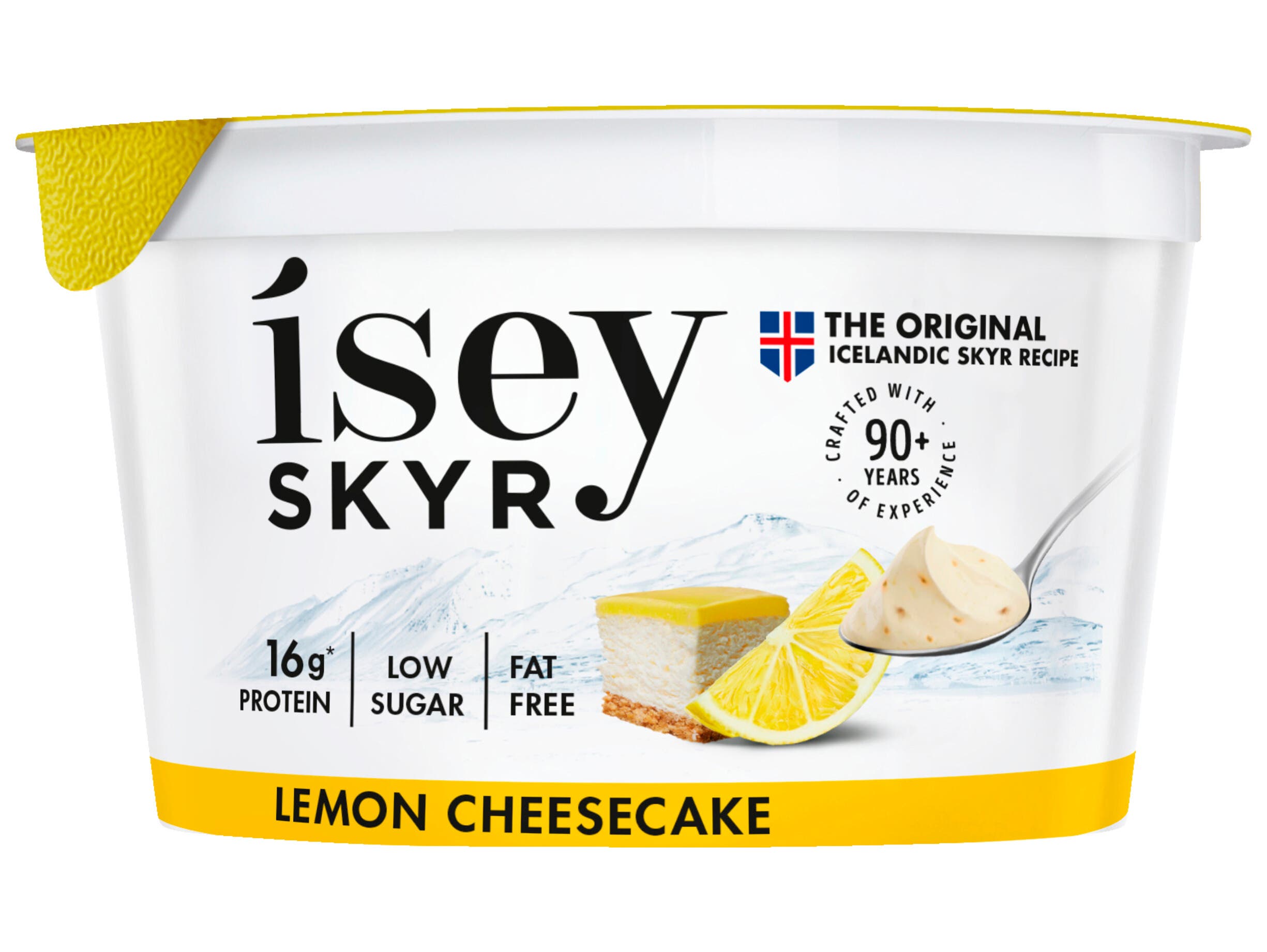 Skyr lemon cheesecake