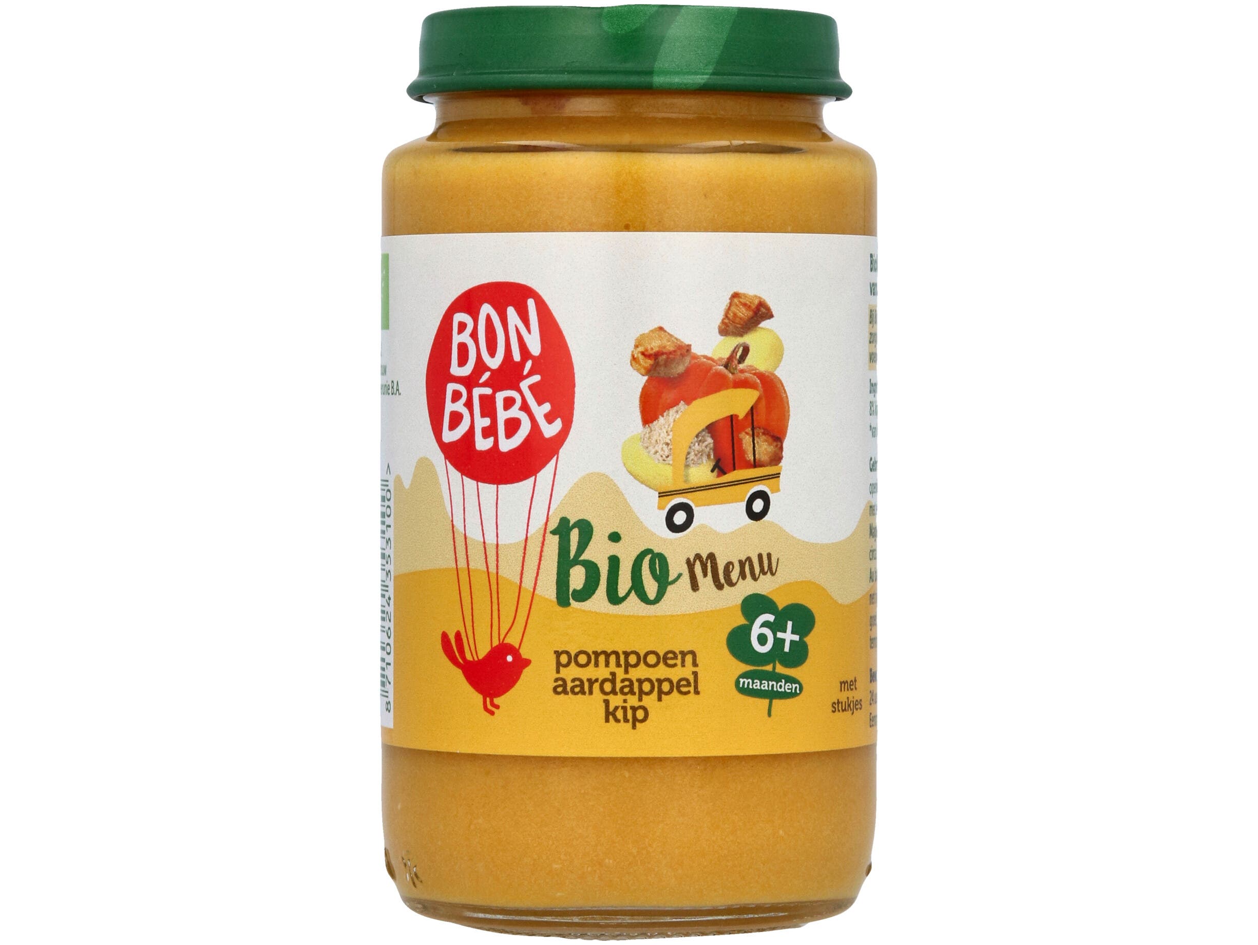 Pompoen aardappel kip 6+ maanden