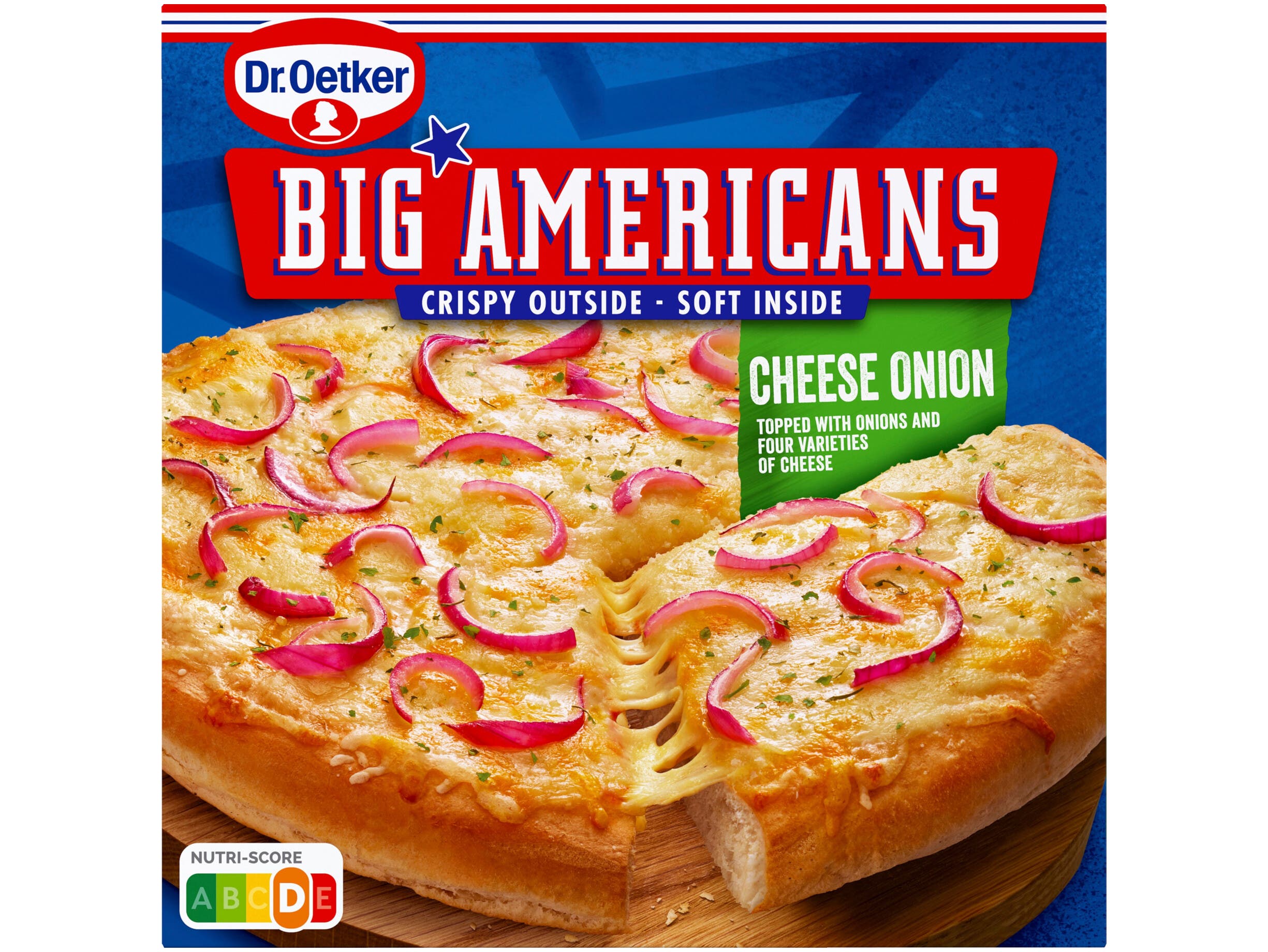 Big americans cheese onions