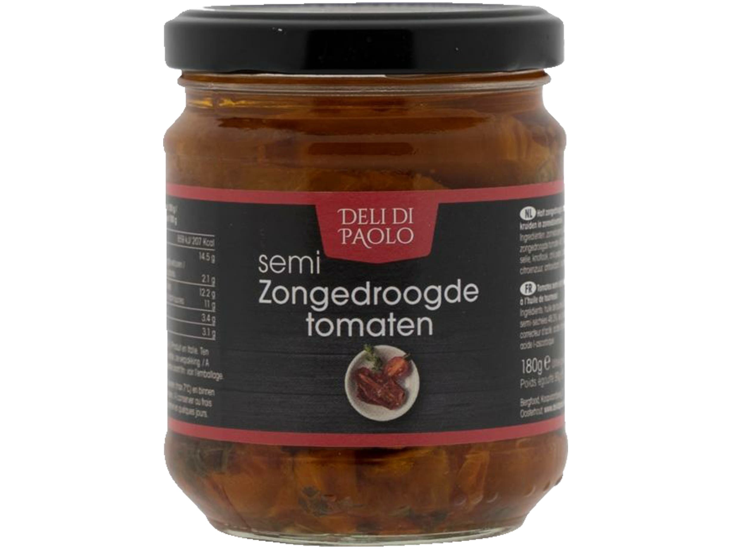 Semi zongedroogde tomaten