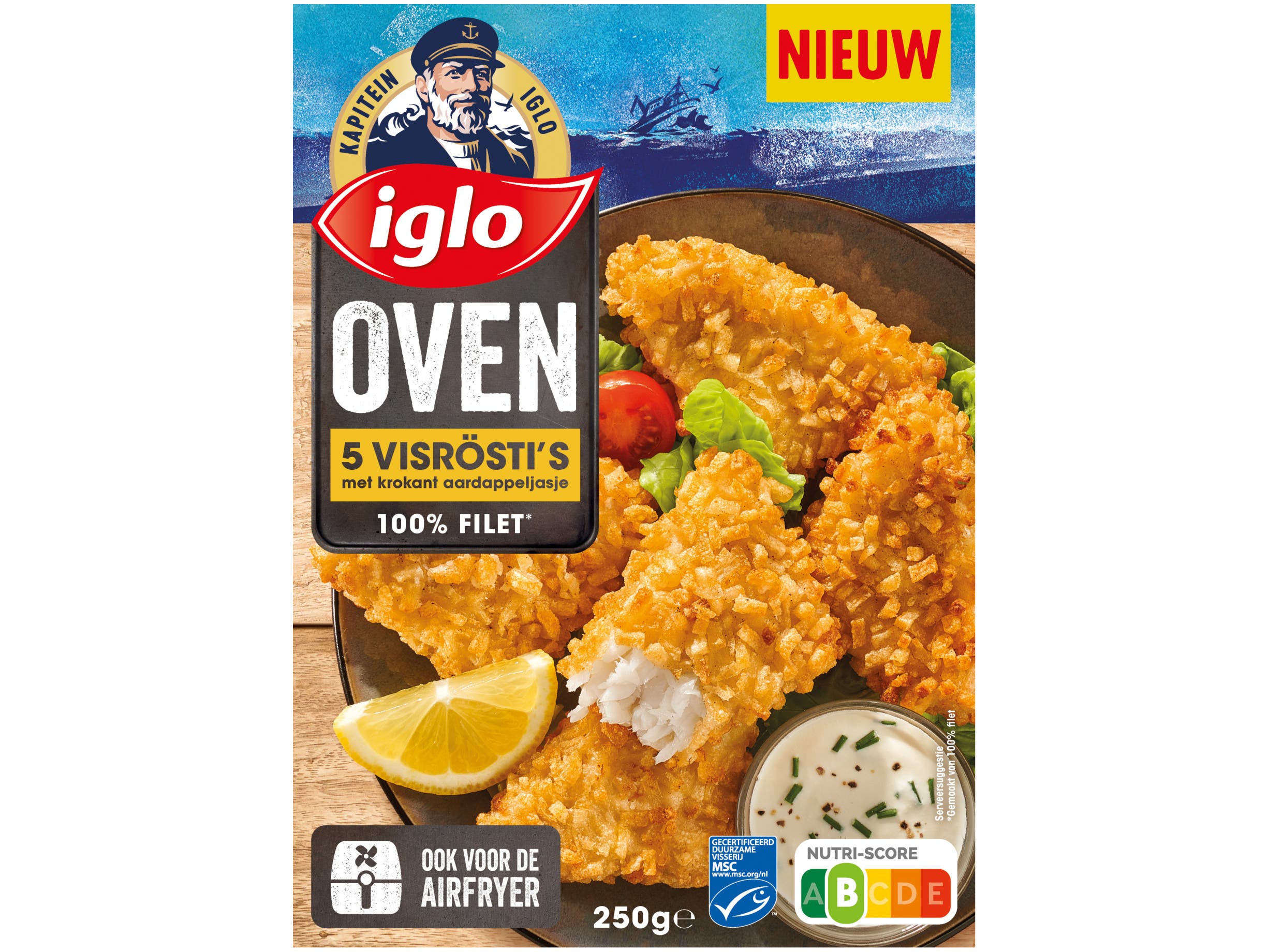 Oven visrösti's