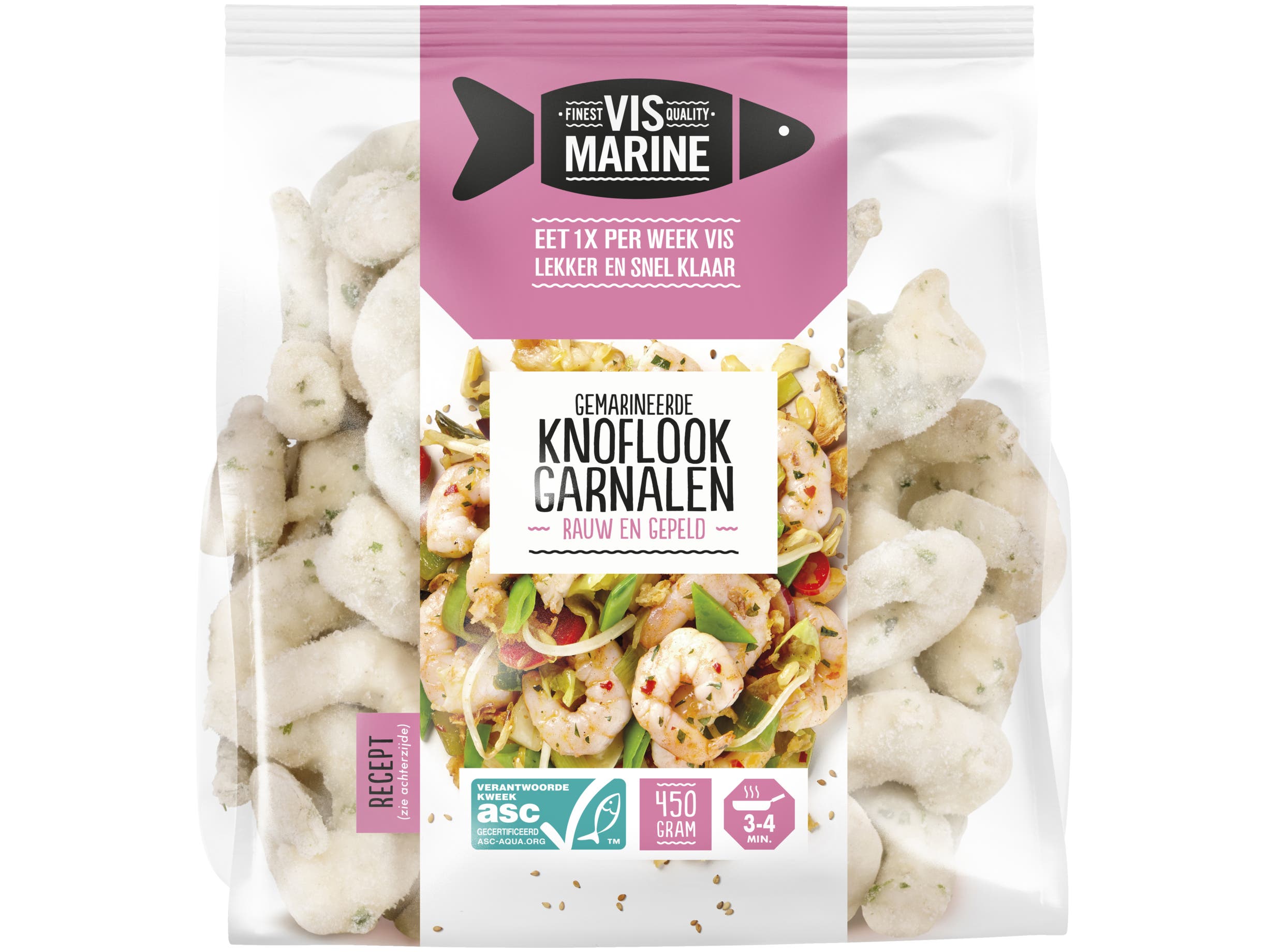 Knoflook garnalen