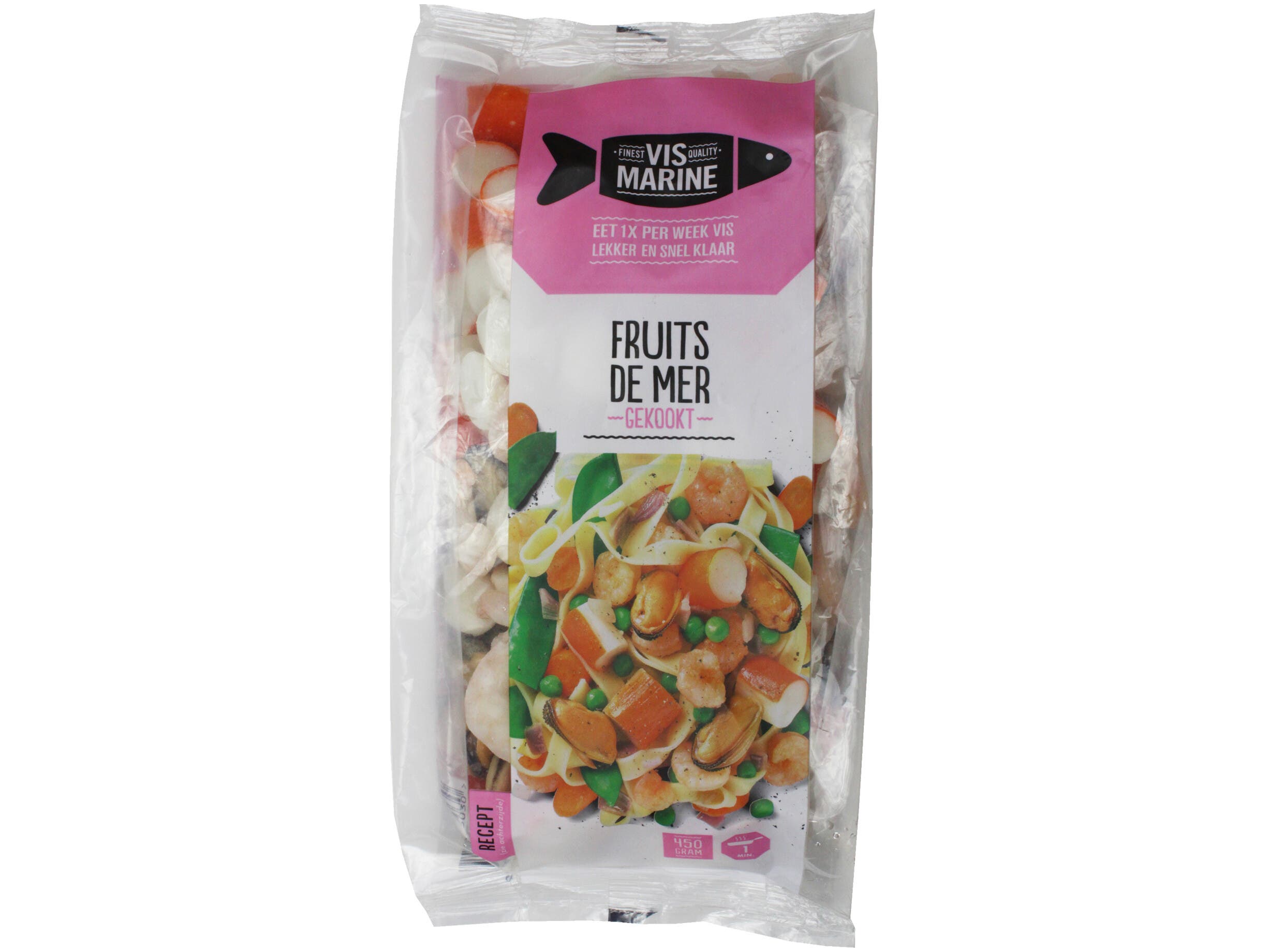 Fruits de mer gekookt