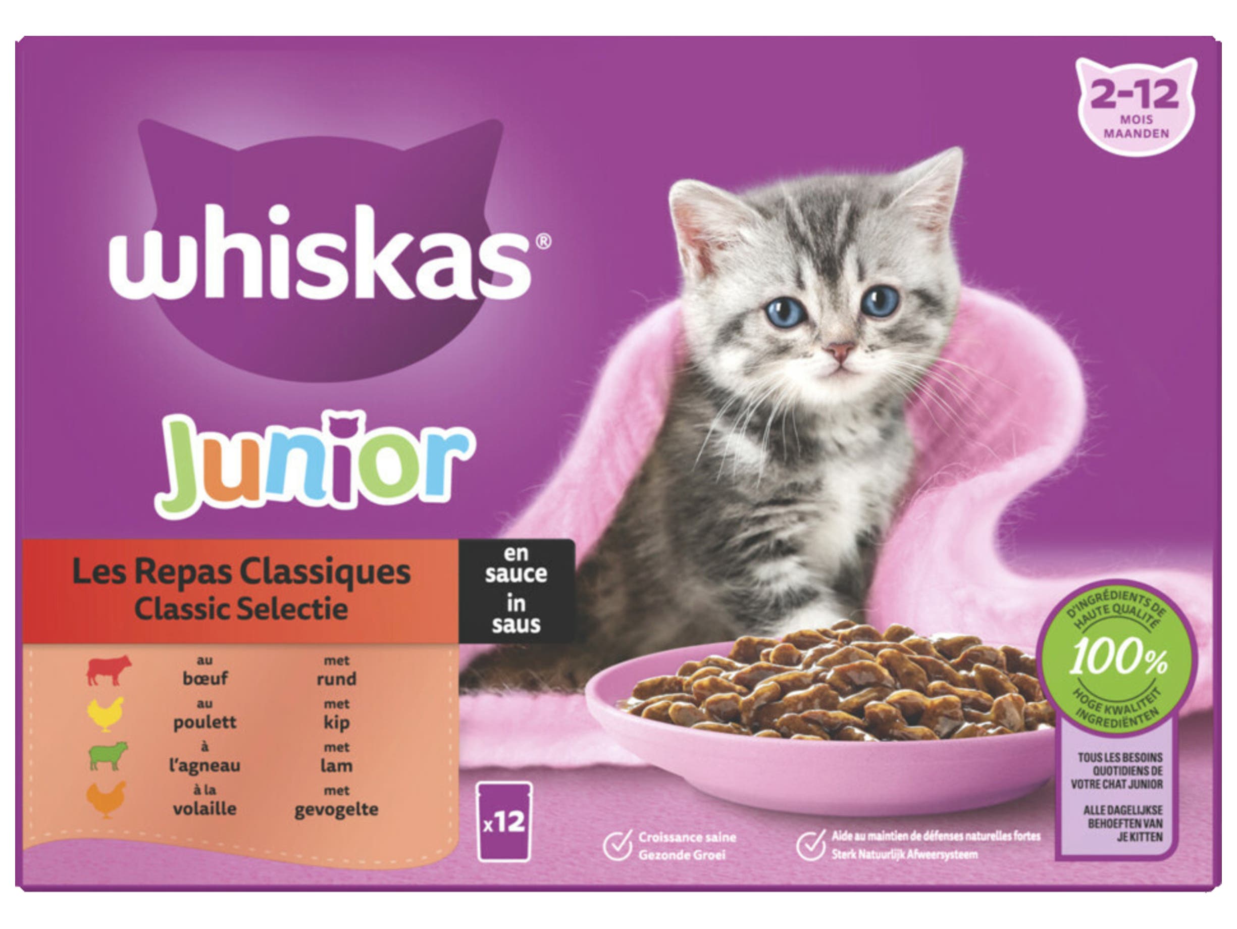 Classic selectie in saus junior