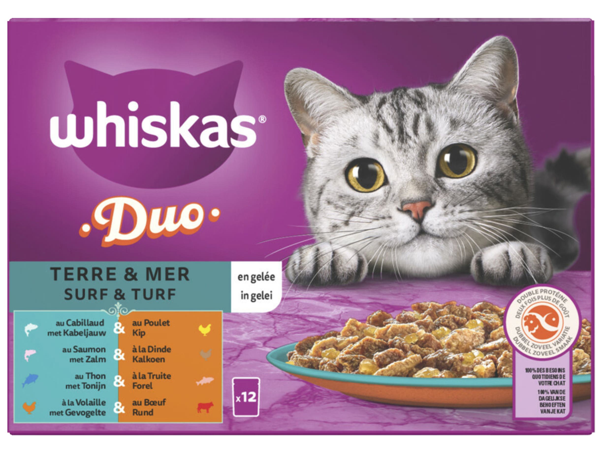 Duo surf en turf in gelei