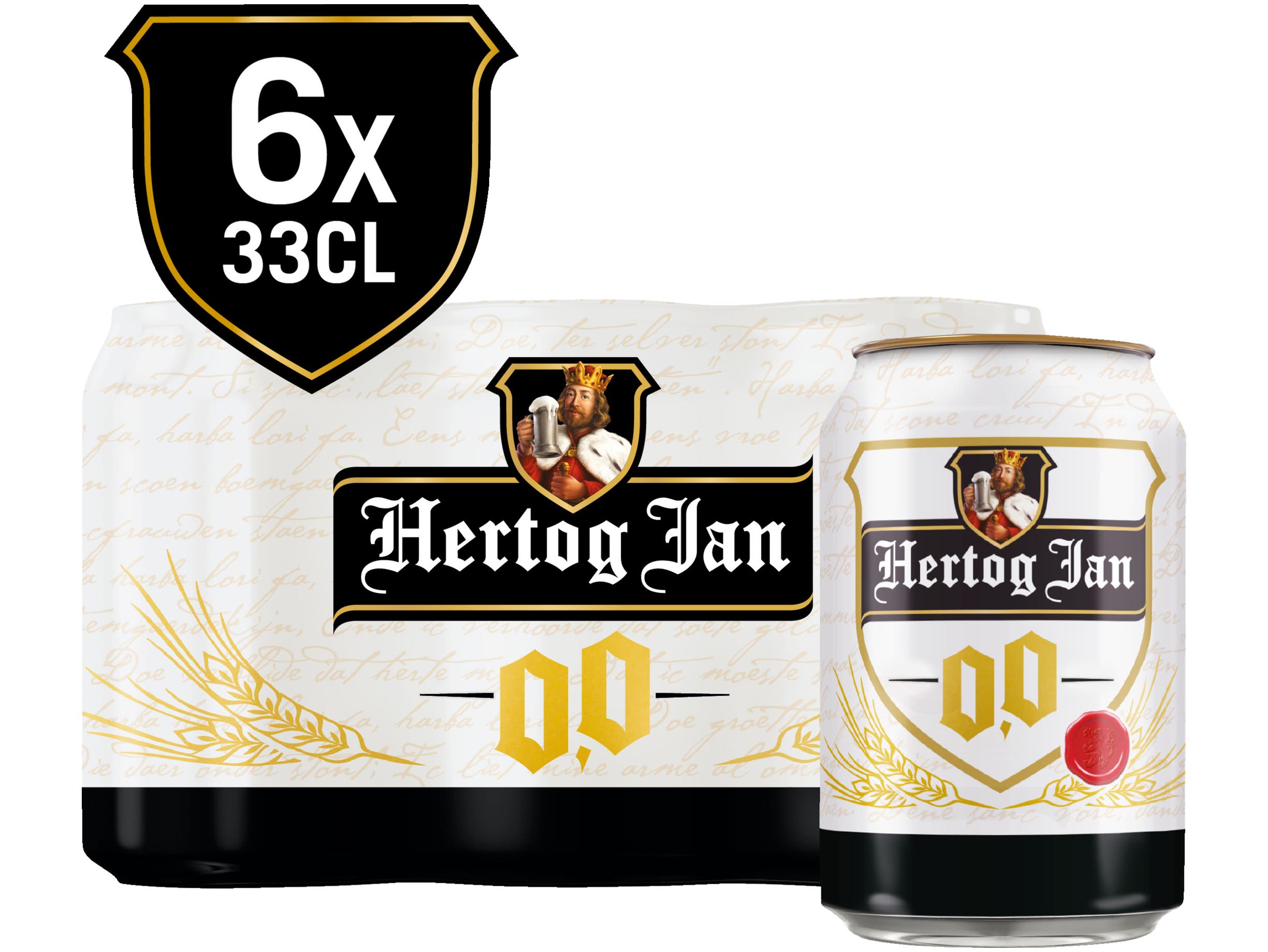 0.0% Alcoholvrij bier blik 6-pack