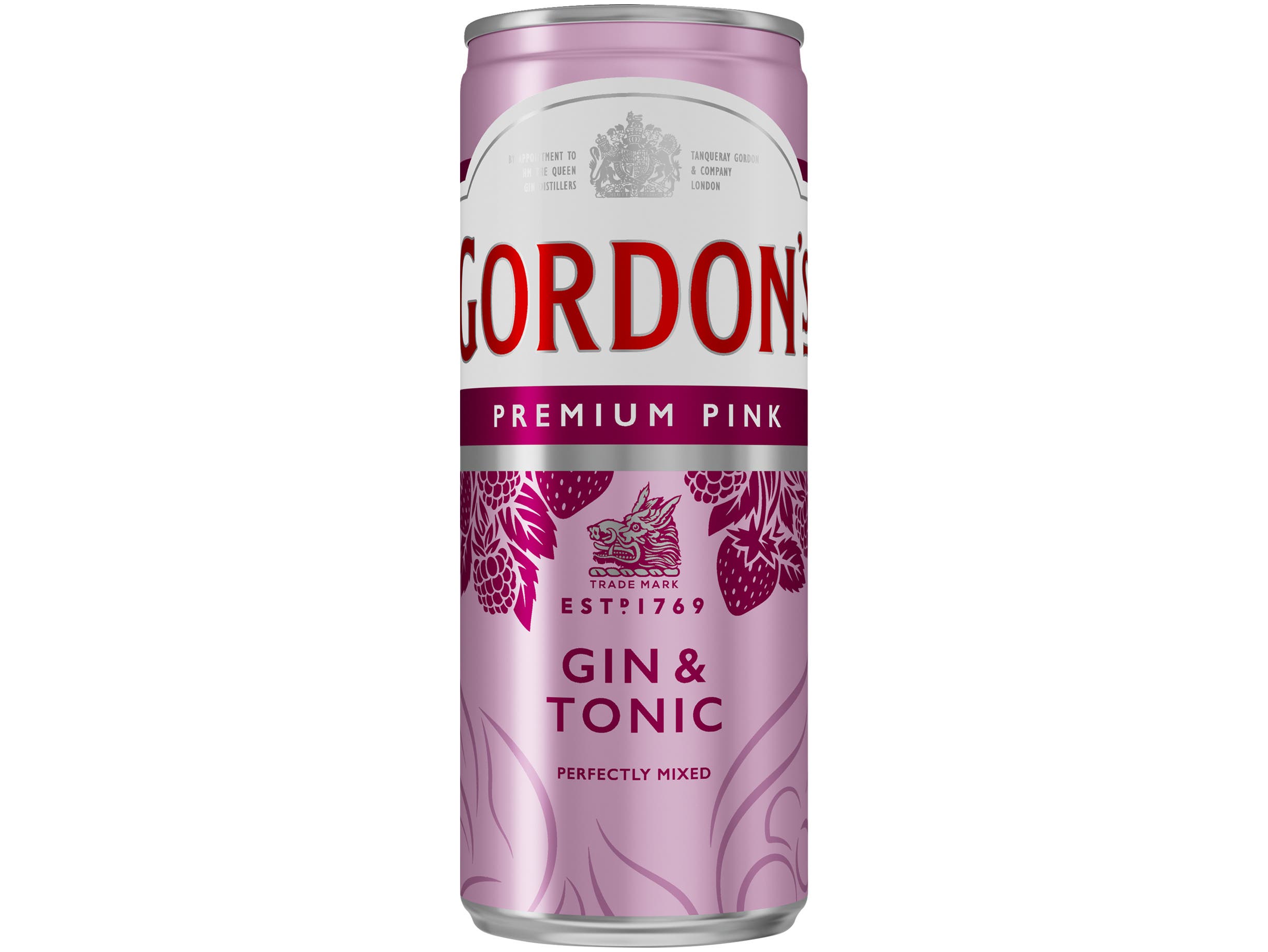 Pink gin & tonic