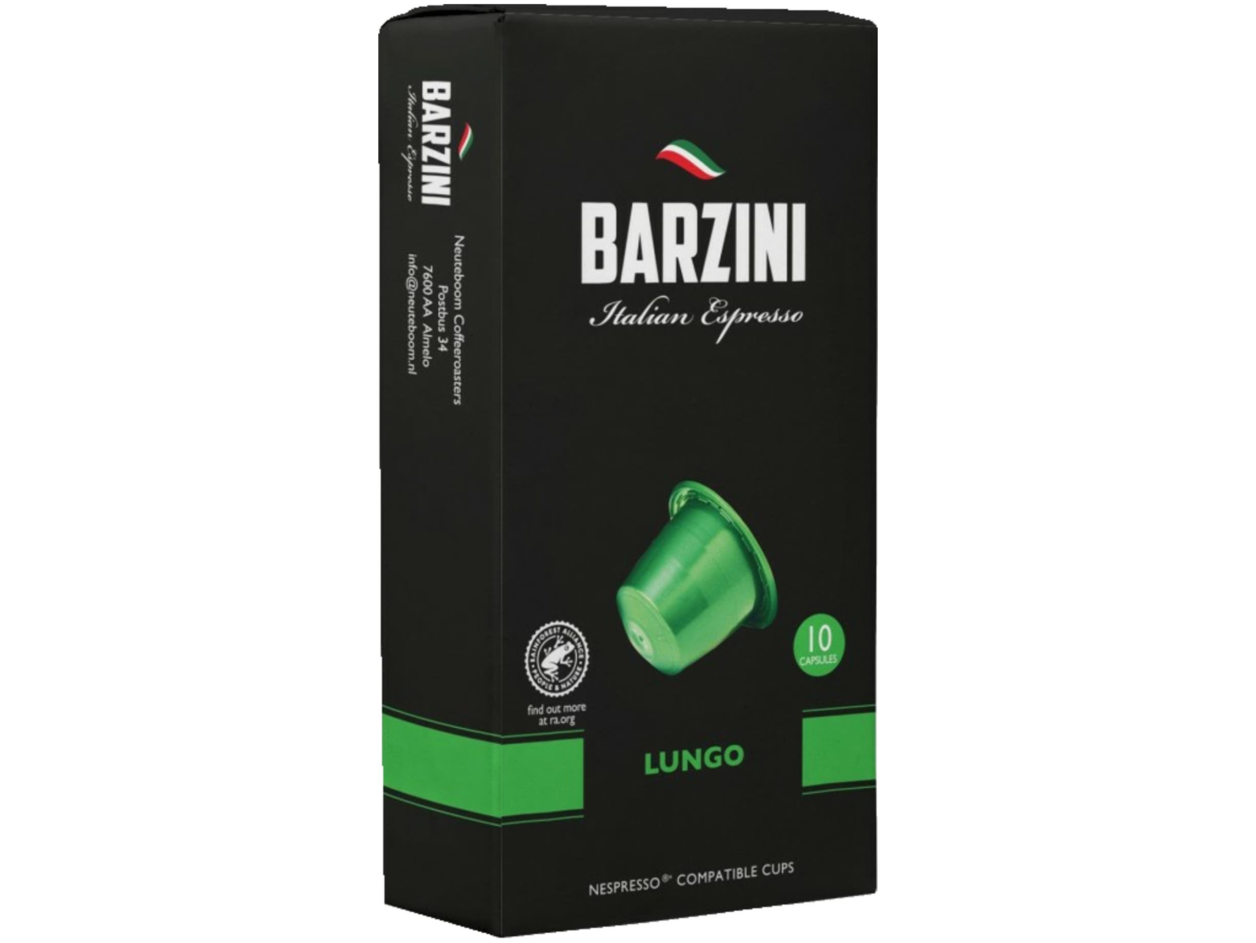 Nespresso capules lungo